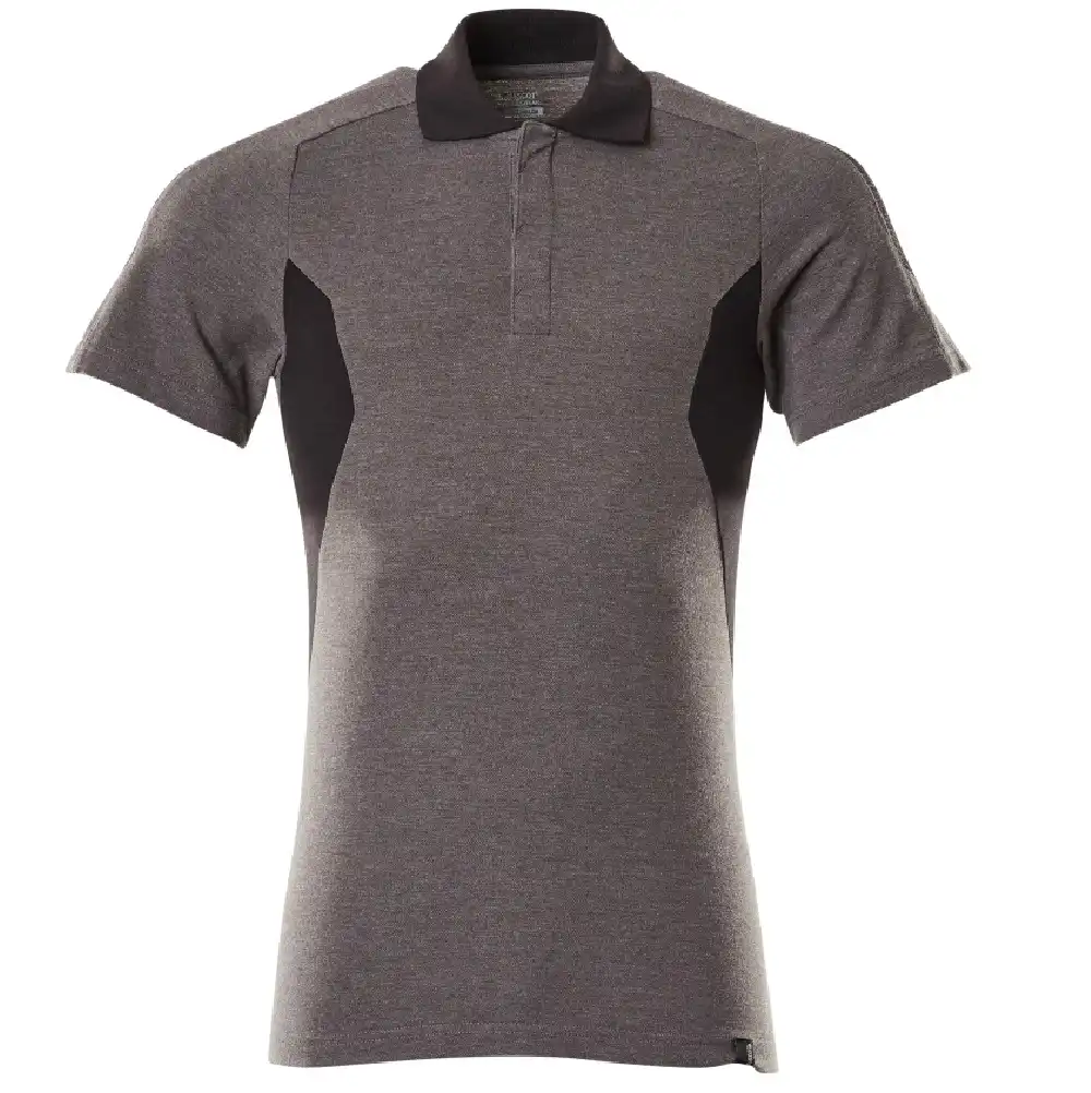 Poloshirt "ACCELERATE" in dunkelanthrazit/schwarz, XS - Bild 1