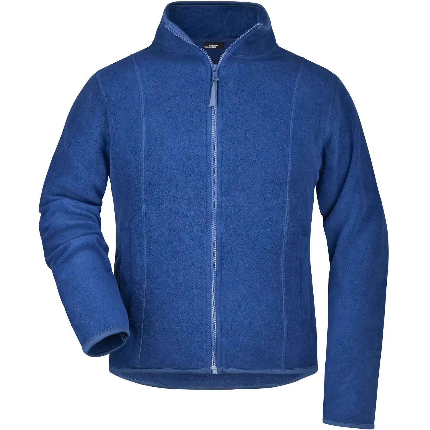 Damen Microfleece-Jacke "JN049" in royal, L - Bild 1