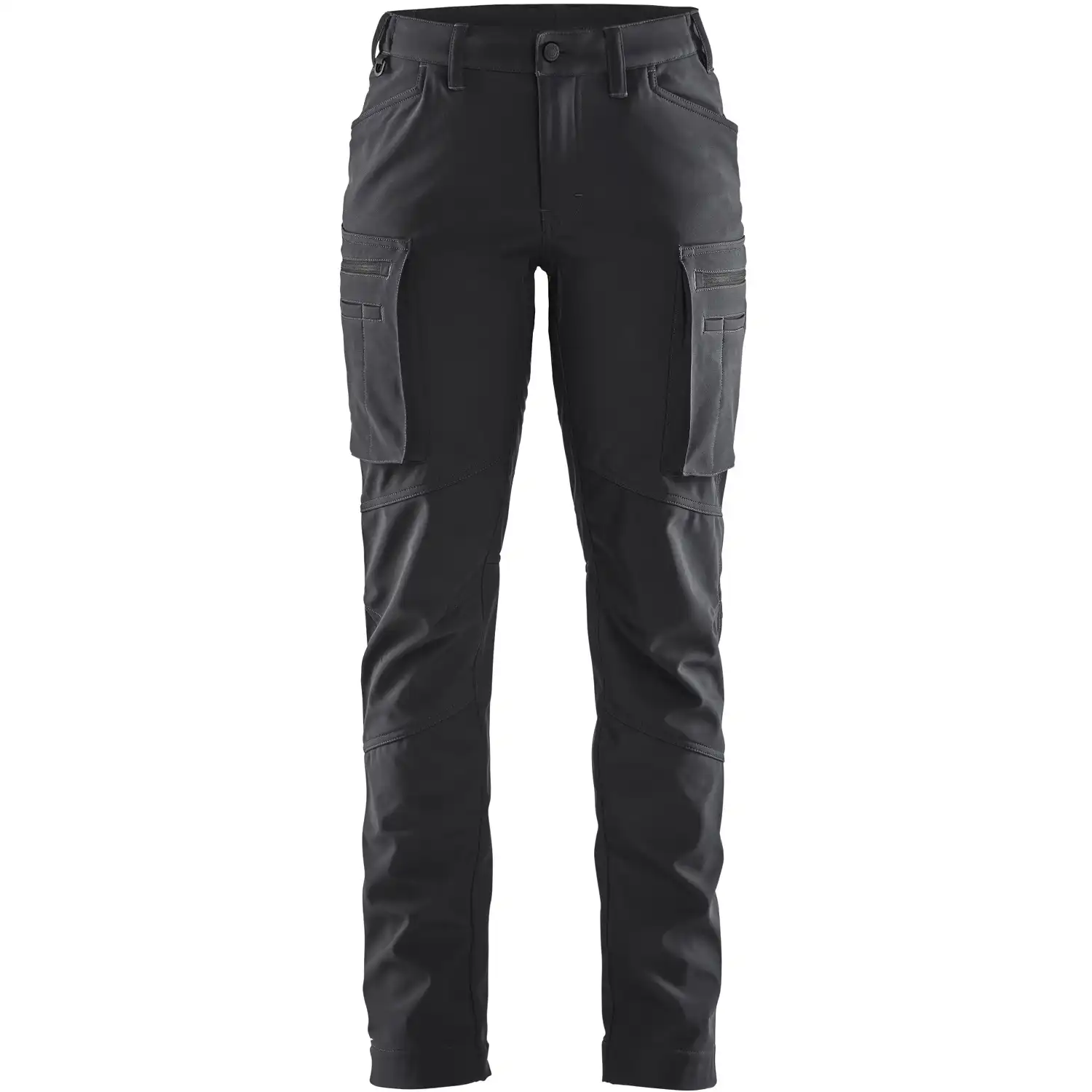 Damen Softshell-Bundhose "7177" in schwarz, C32 - Thumbnail 1