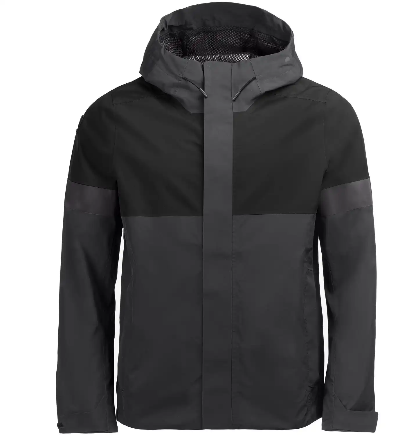 Regenjacke "LUCA" in anthrazit/schwarz, XXL - Bild 1