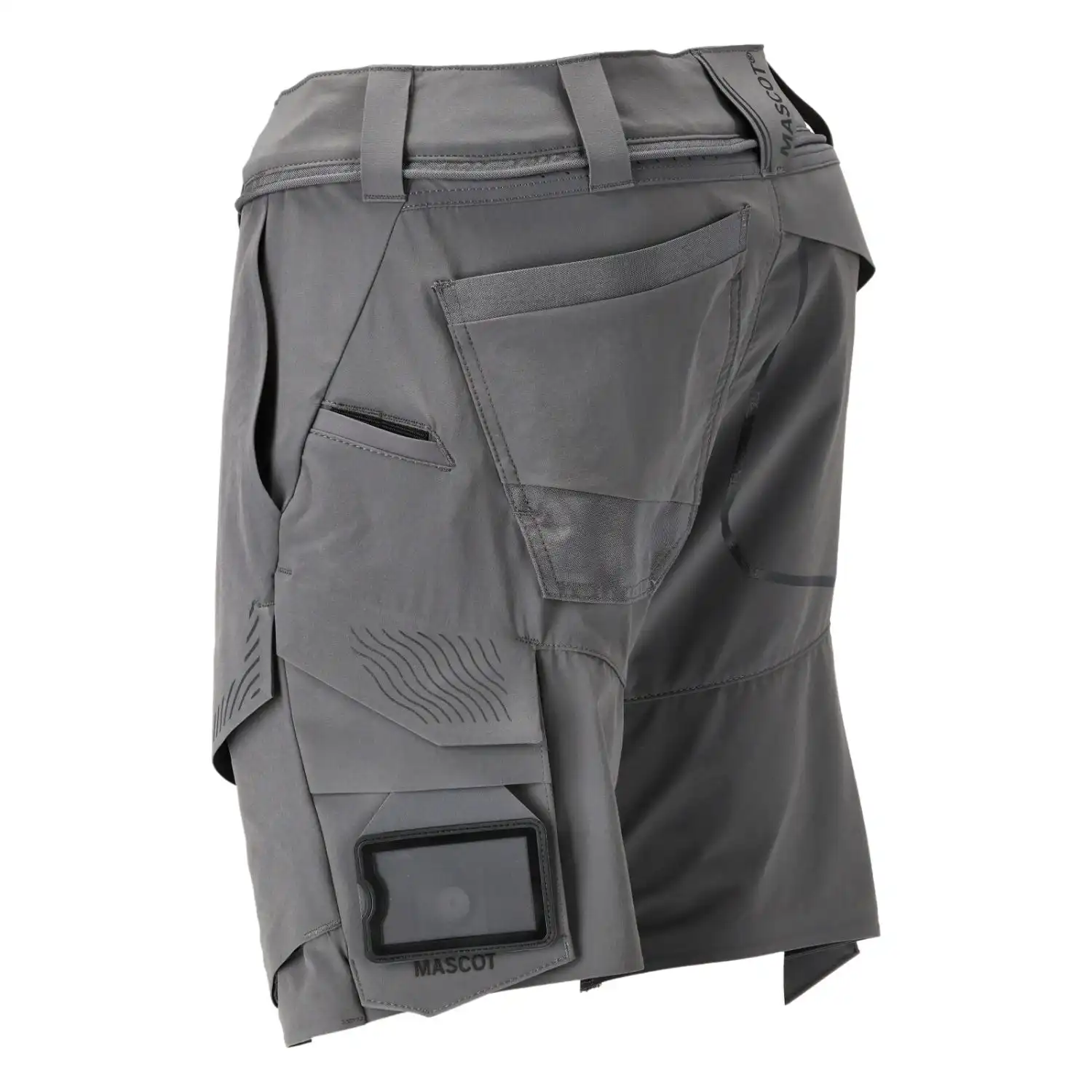 Stretch-Shorts "22149-605" Customized in anthrazit, 24C50 - Thumbnail 3