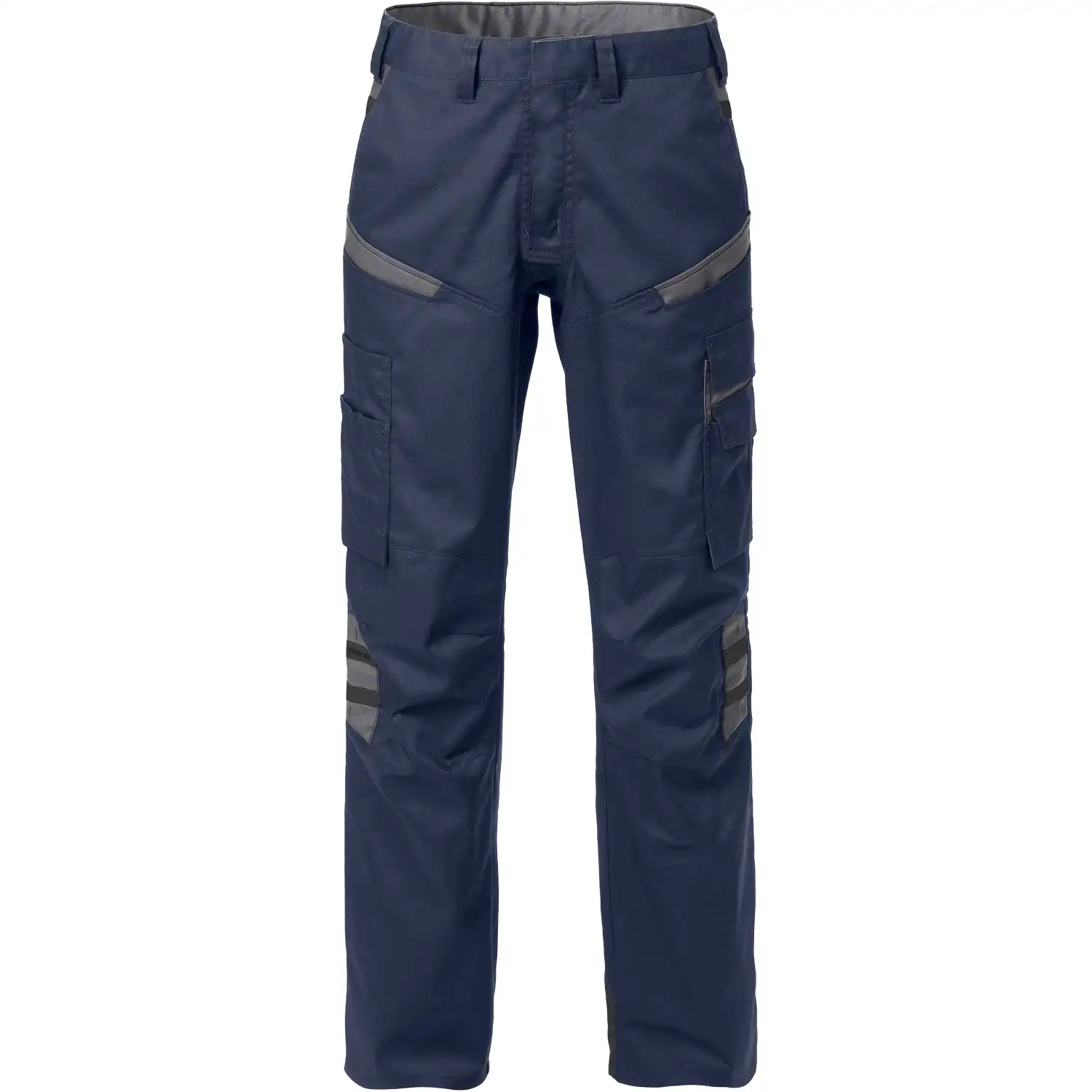 Damen Servicehose "2554 STFP" Fusion Skarup in marine/grau, R34 - Thumbnail 1