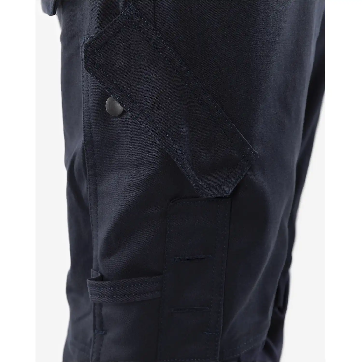 Multinorm Latzhose "2168 ATHF" Flamestat gelb/marine in C60 - Thumbnail 4