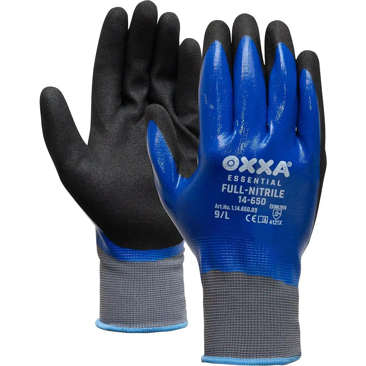 Nitril Montagehandsch. Full-Nitrile 14-650 in 8 (M) - Thumbnail 1