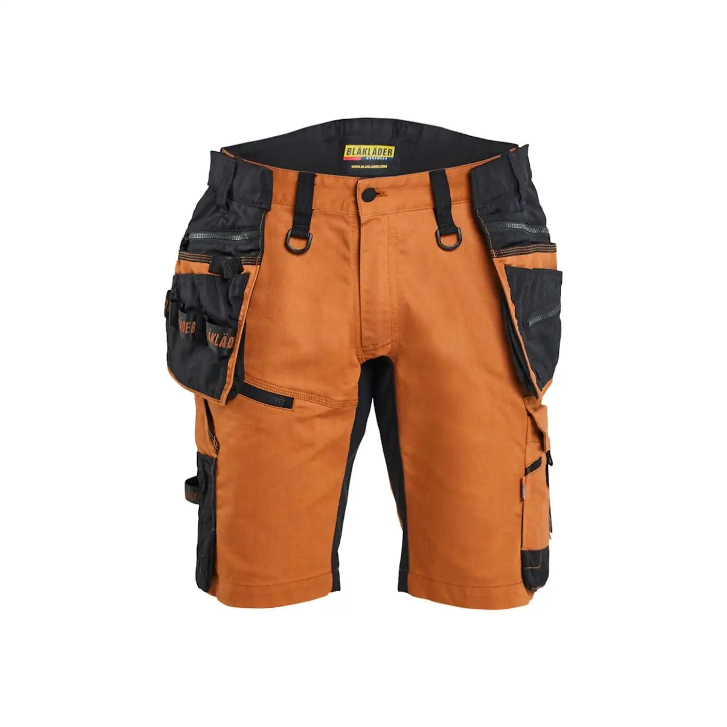 Stretch Shorts "STRIKER" in C44, rost/schwarz - Thumbnail 1