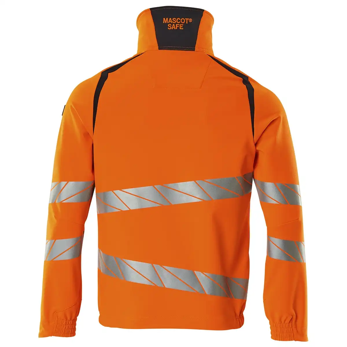 Warnschutz Stretch Bundjacke "ACCELERATE SAFE" in orange/schwarzblau, XXL - Thumbnail 2