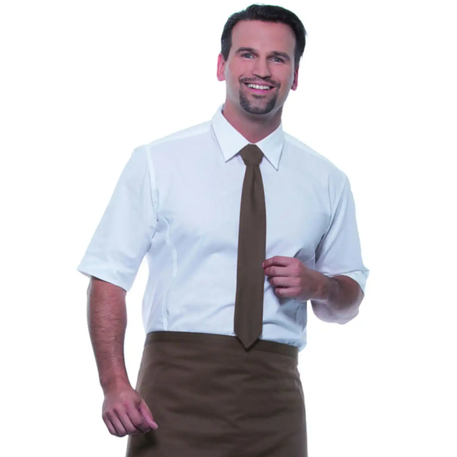 Krawatte "AK 4" in hellbraun - Thumbnail 2