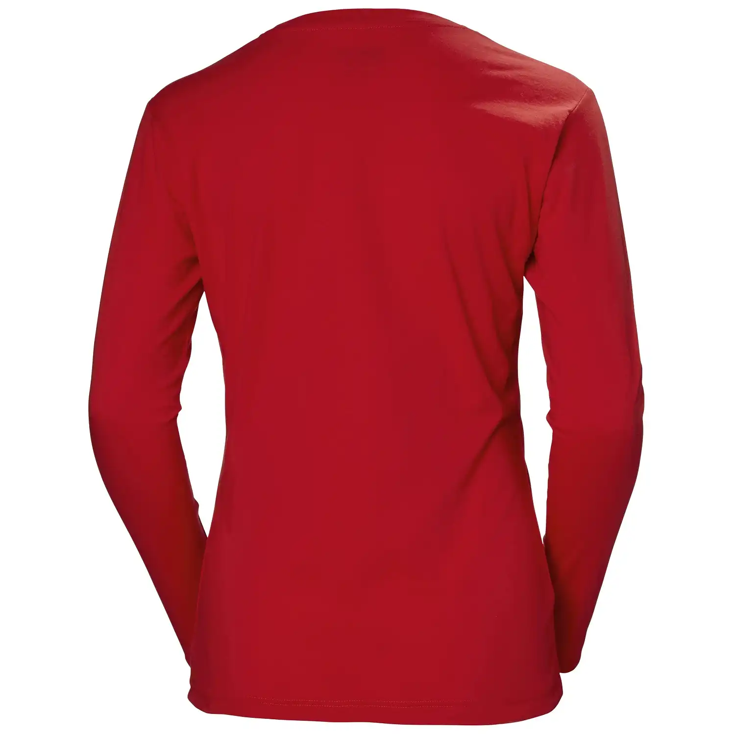 Damen Langarmshirt "Manchester" in alarmrot, L - Thumbnail 2