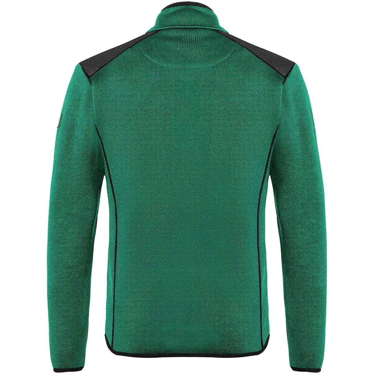 Strickjacke "1443 6339" Weather in moosgrün/schwarz, 3XL - Thumbnail 2