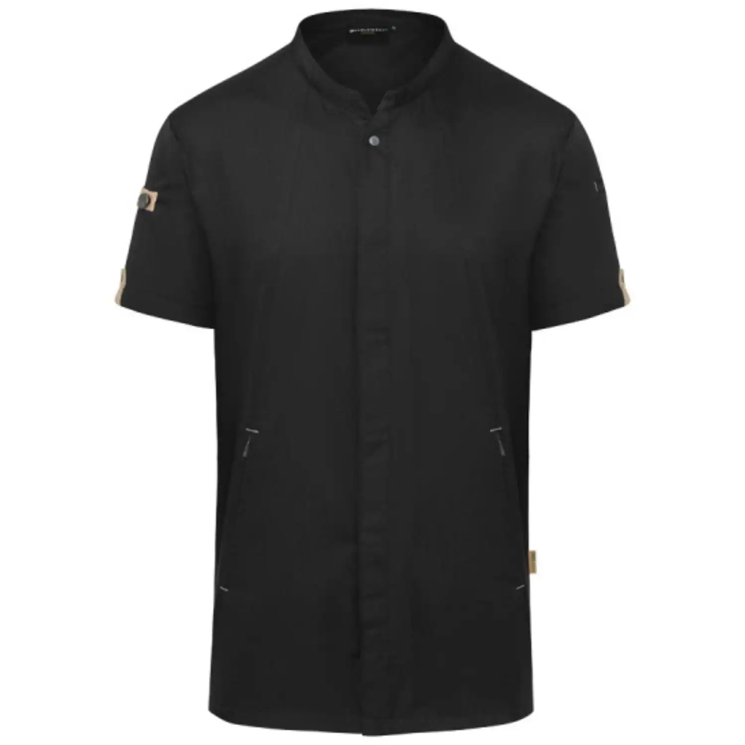 Herren Kochjacke "JM 36" in schwarz, 48 - Thumbnail 1