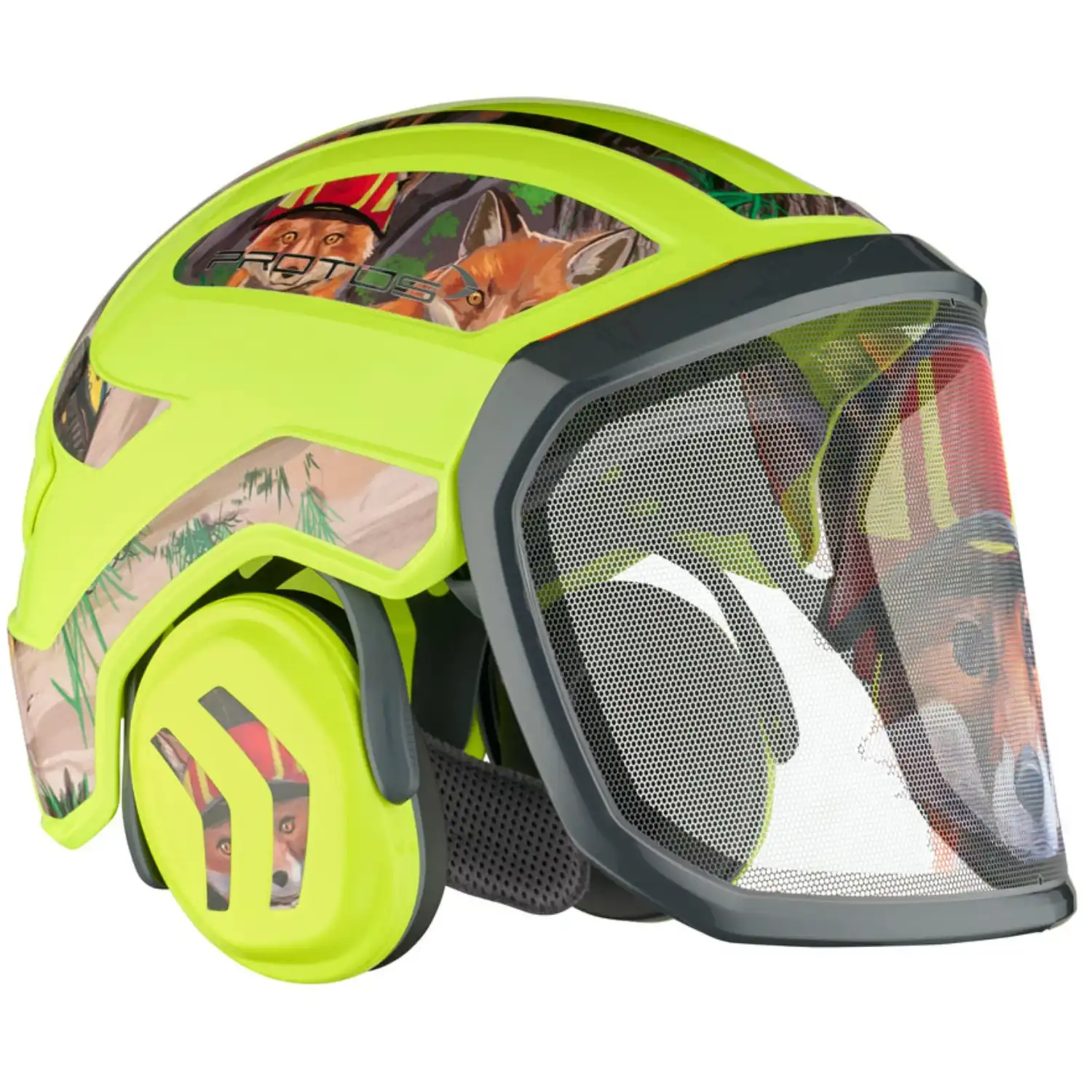 Forsthelm "WiffZack Edition" F39 in gelb - Thumbnail 1