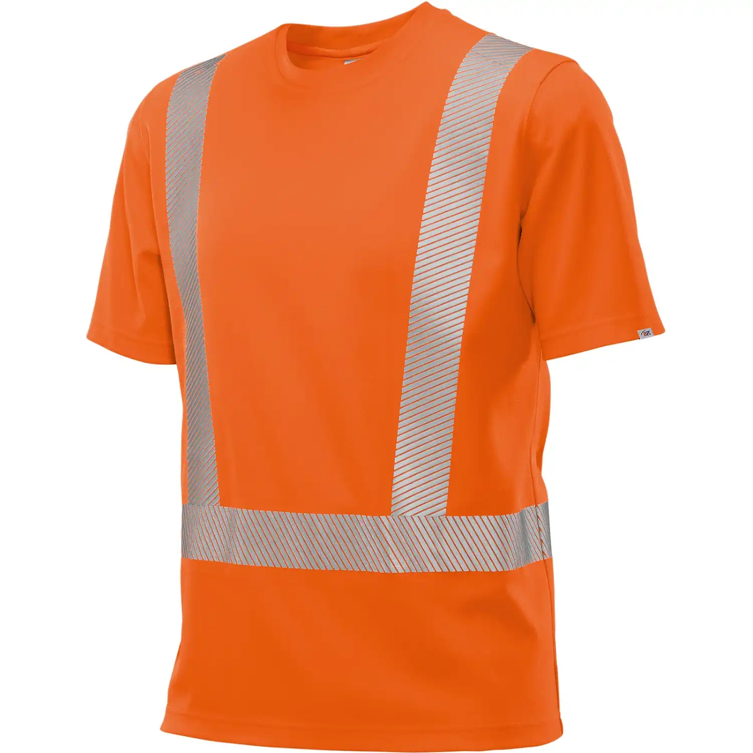 Warnschutz T-Shirt "2131-260" Hi-Vis Comfort in warnorange, XL - Bild 1