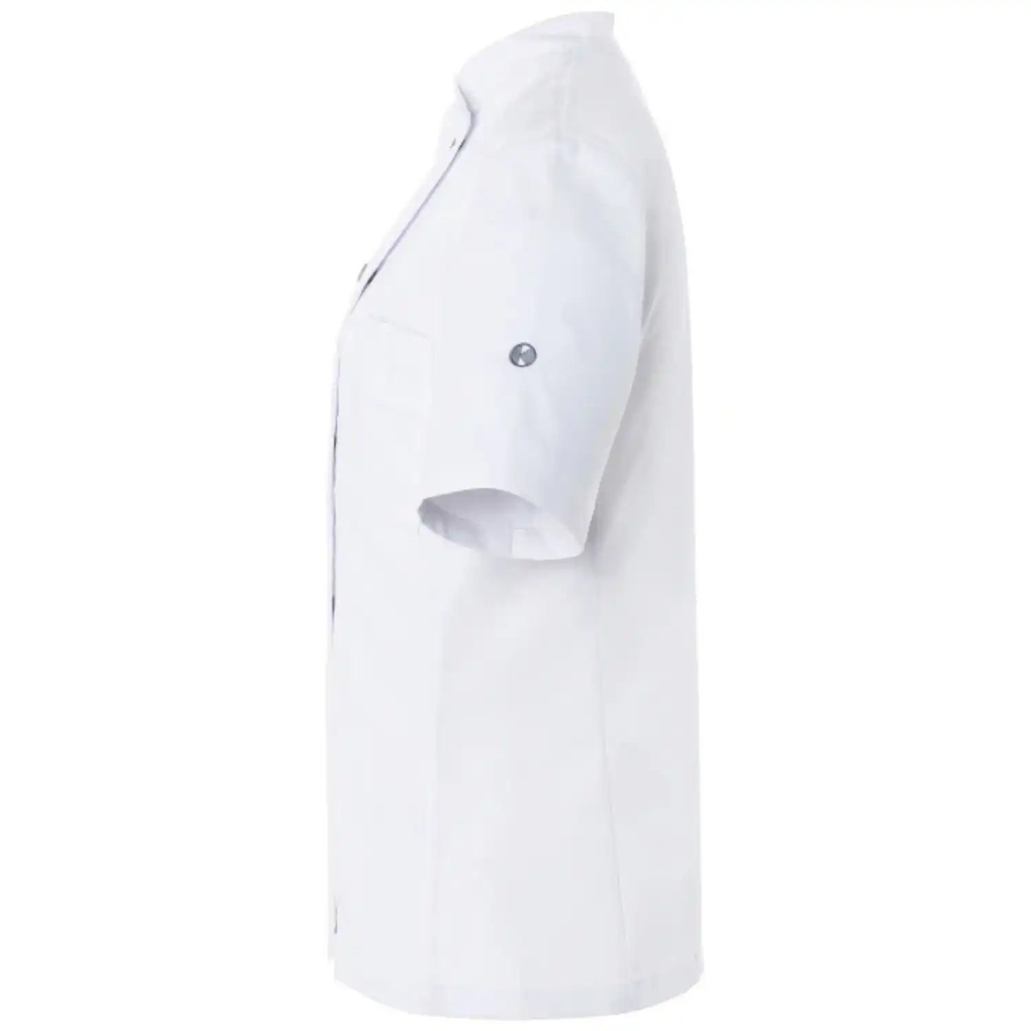 Damen Kochjacke Greta "JF 4" in 48, Weiß - Thumbnail 3