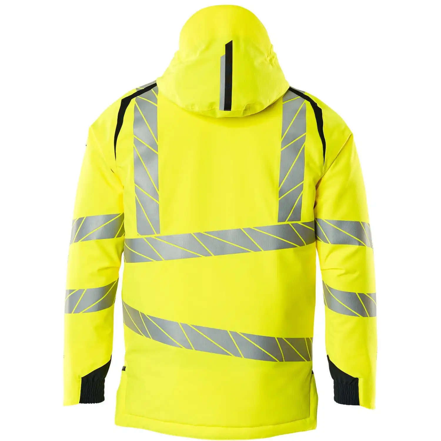 Warnschutz Winterjacke "ACCELERATE SAFE" in gelb/schwarzblau, XXL - Thumbnail 2