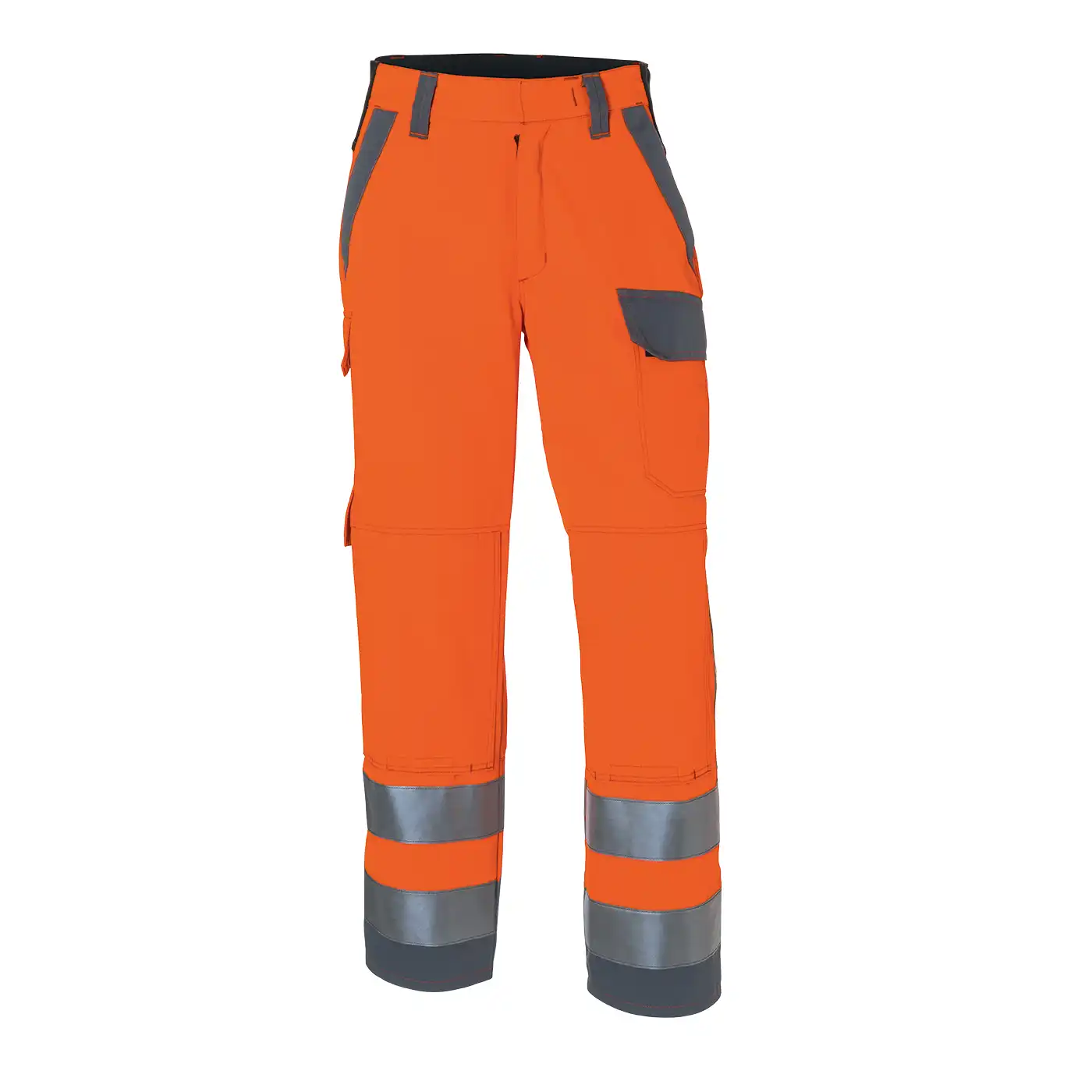 Multinorm Bundhose "PROTECTIQ HIGH VIS" arc1 in warnorange/anthrazit, 102 - Thumbnail 1