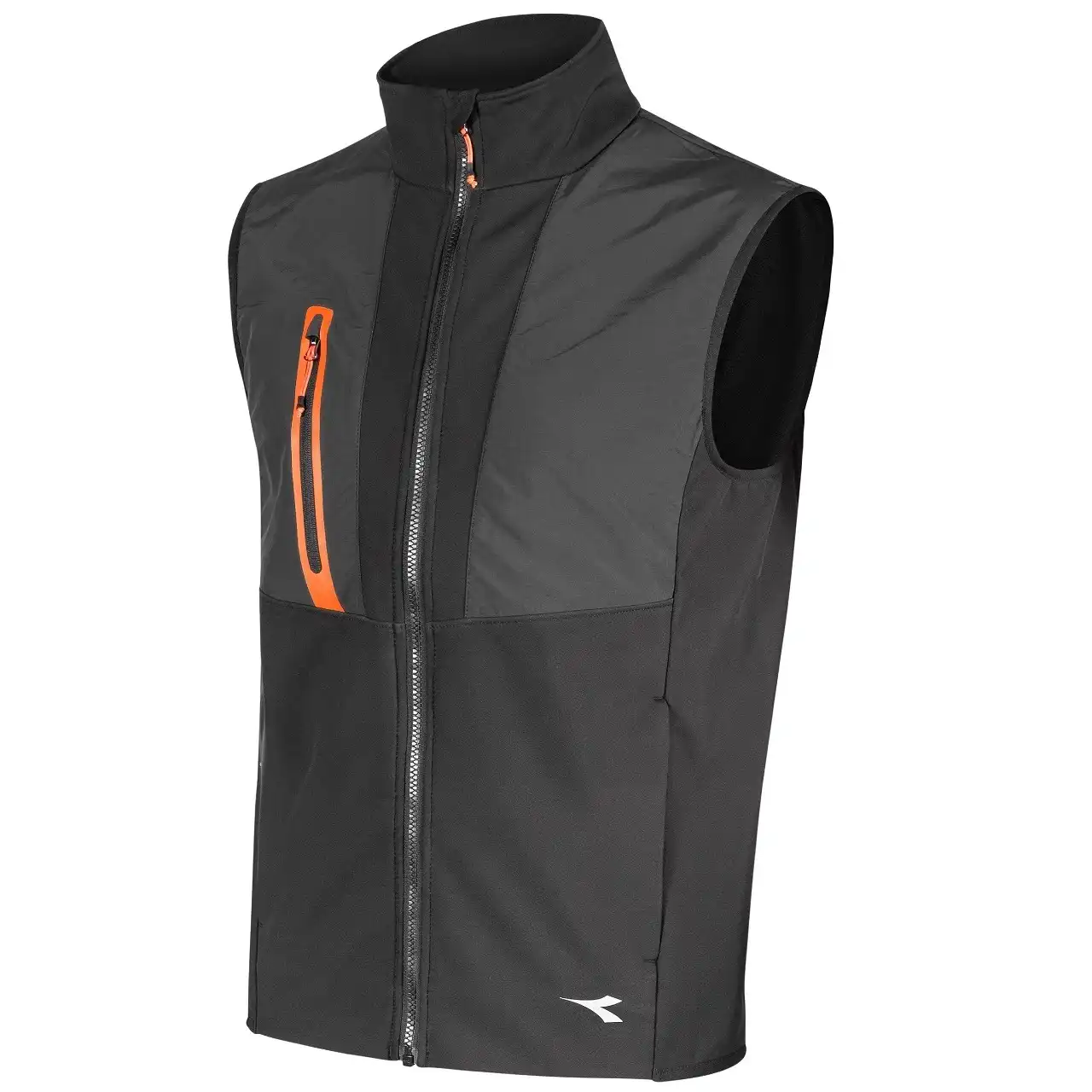 Softshellweste "HYBRID" in schwarz/grau, S (DE size: XS) - Thumbnail 1