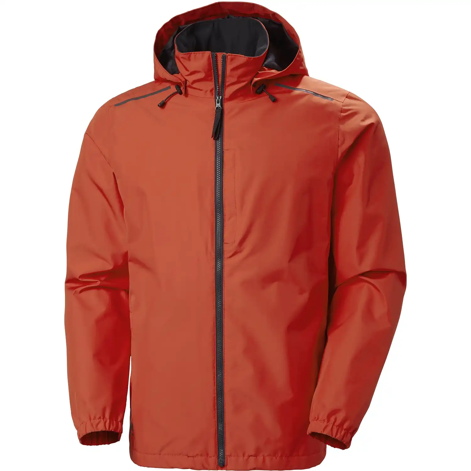 Hardshell Regenjacke "MANCHESTER 2.0" in alarmrot, XS - Thumbnail 1