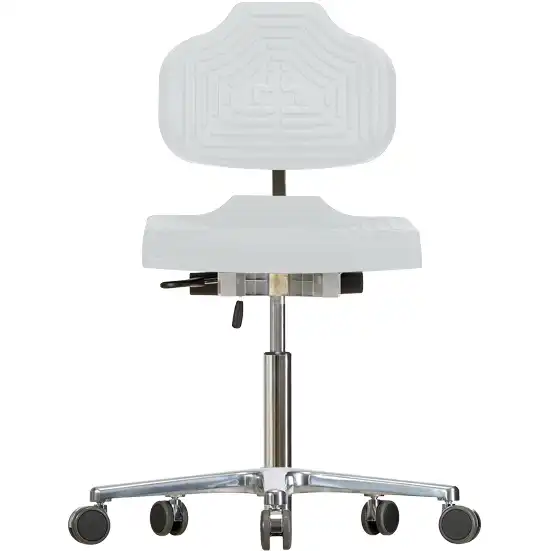 Arbeitsstuhl "WS 1220 E" Classic farbig in lichtgrau - Bild 1