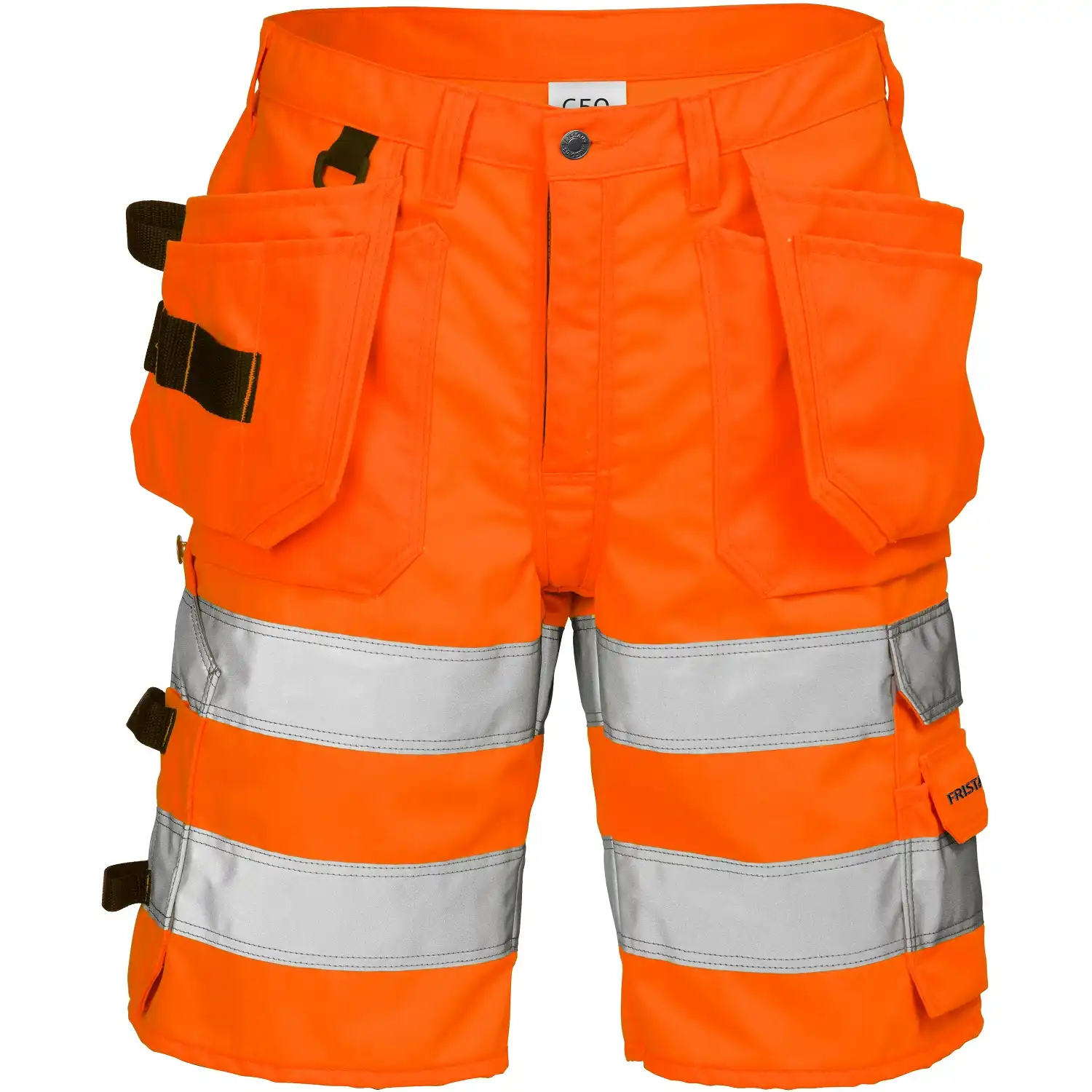 Warnschutz Handwerkershorts "2028 PLU" Trofta in Orange, C56 - Thumbnail 1