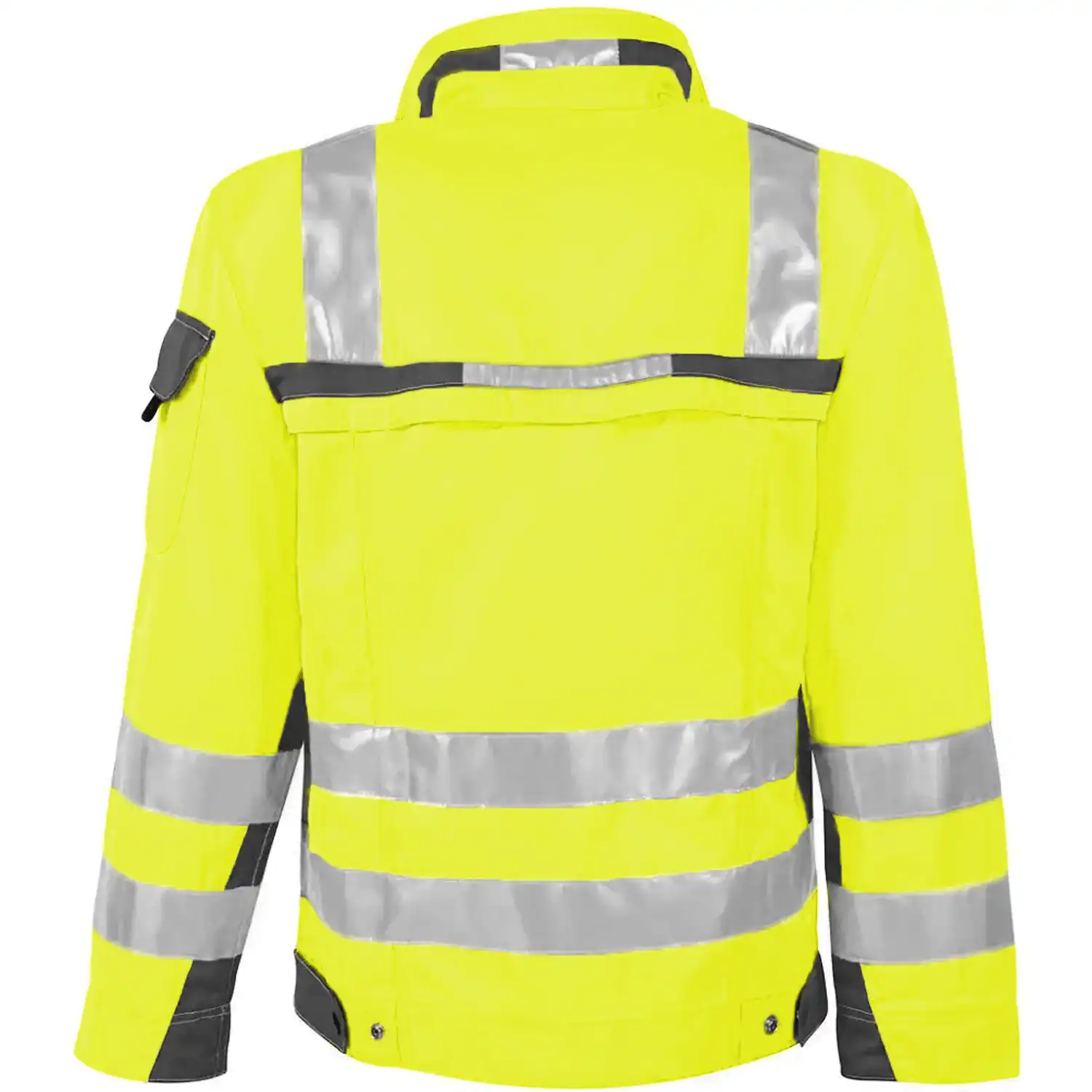 Warnschutz Blousonjacke "WABJ" in gelb/grau, L - Thumbnail 2