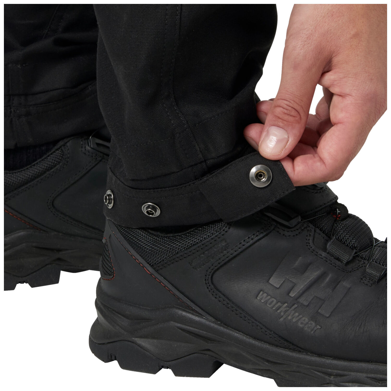Latzhose "OXFORD 2.0 CNCT" in schwarz/kohle, C44 - Thumbnail 3