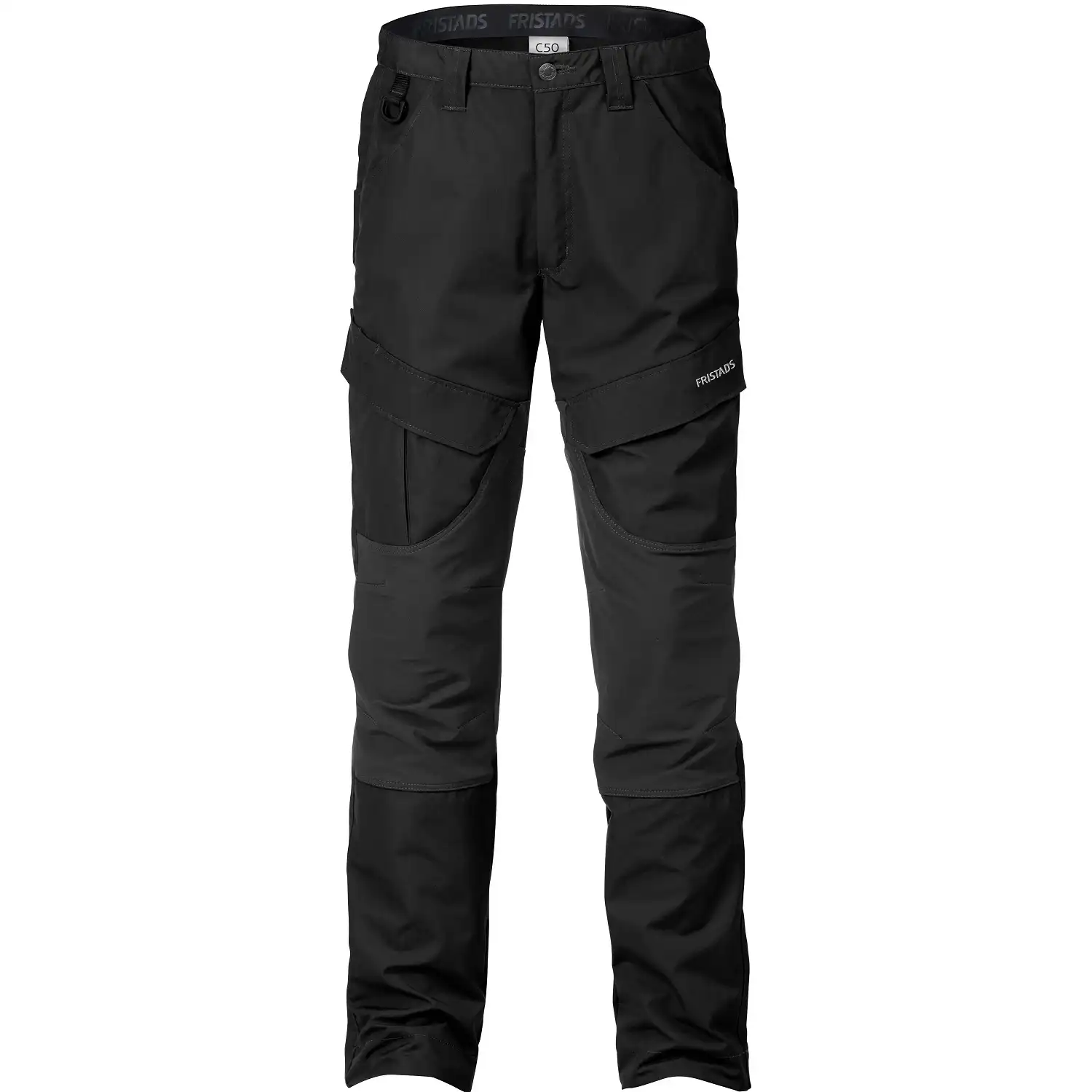 Stretch Servicehose "2526 PLW" in schwarz, C52 - Thumbnail 1