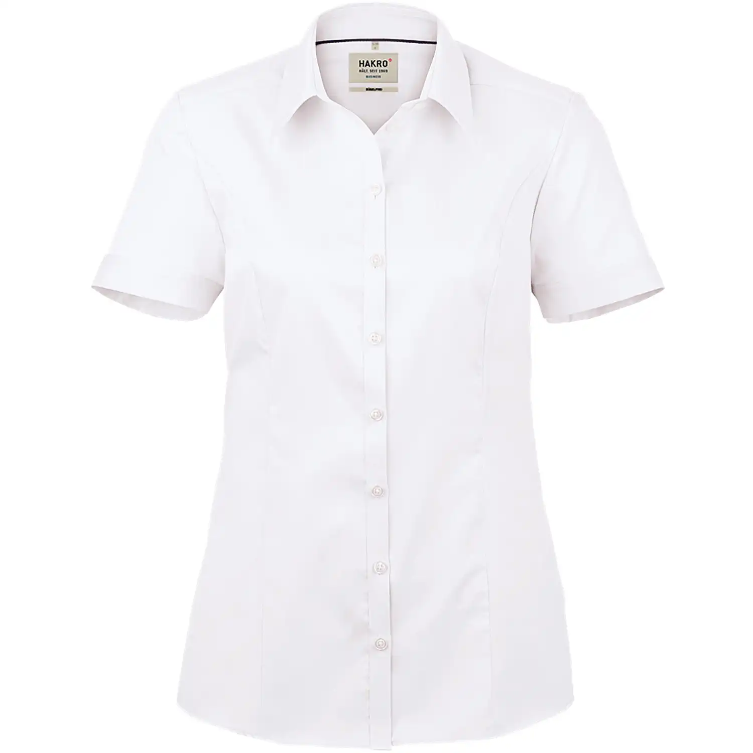 Bluse „Business Comfort” 112 halbarm in L, Weiß - Bild 1