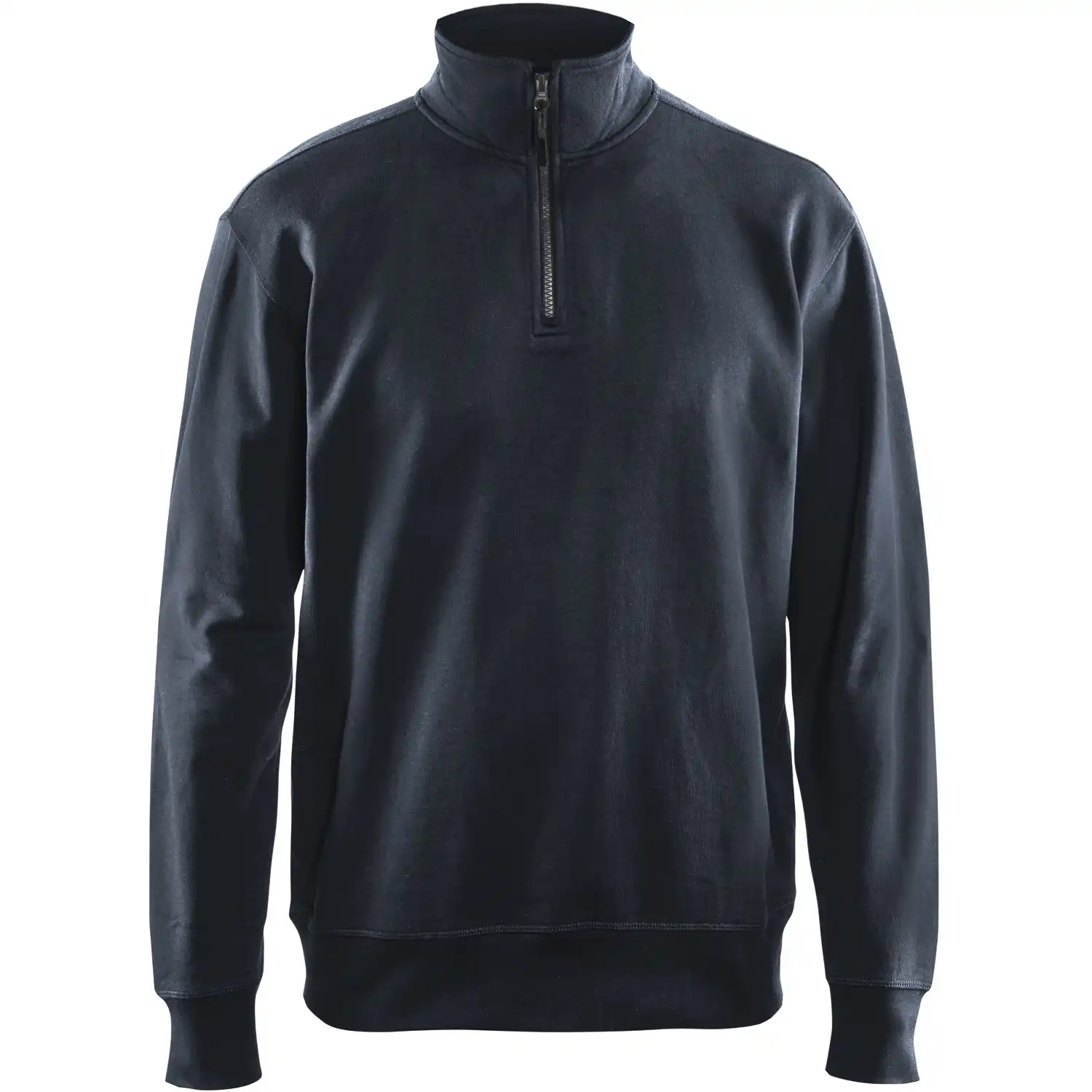 Sweatshirt mit Half-Zip "3369" in dunkelmarine, L - Thumbnail 1
