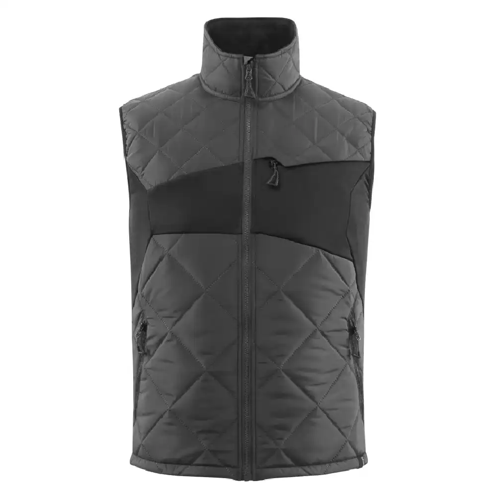 Steppweste mit CLIMASCOT® "ACCELERATE" in dunkelanthrazit/schwarz, XS - Bild 1