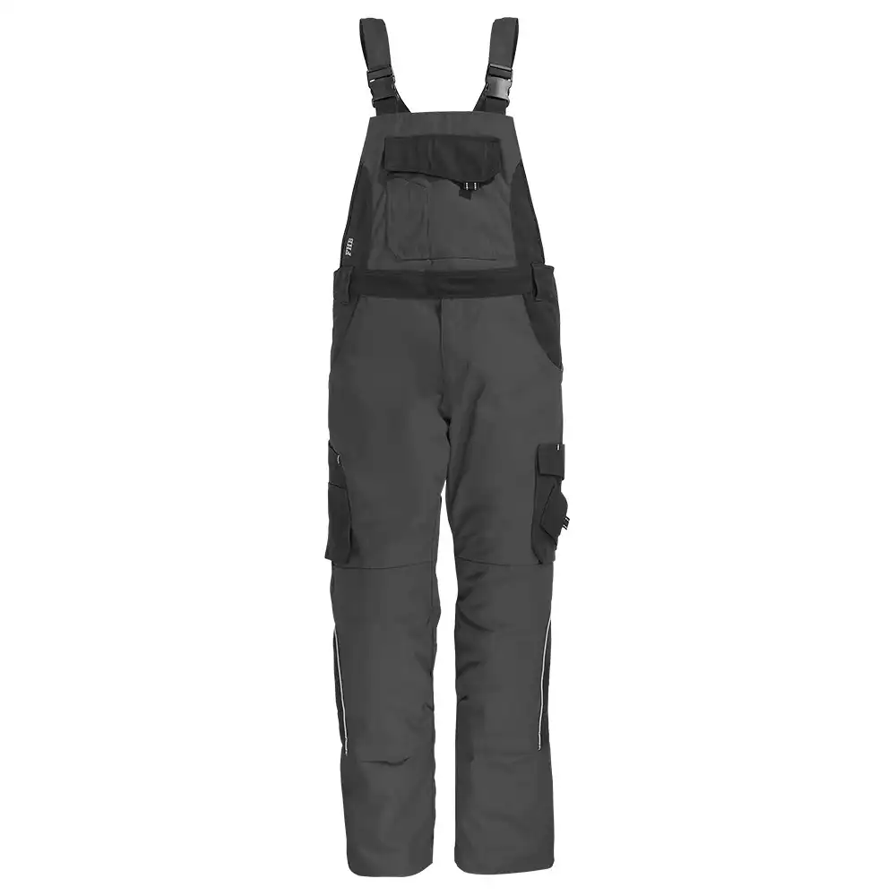 Premium Latzhose ECKHARD "Twill 300" in anthrazit/schwarz, 23 - Bild 1