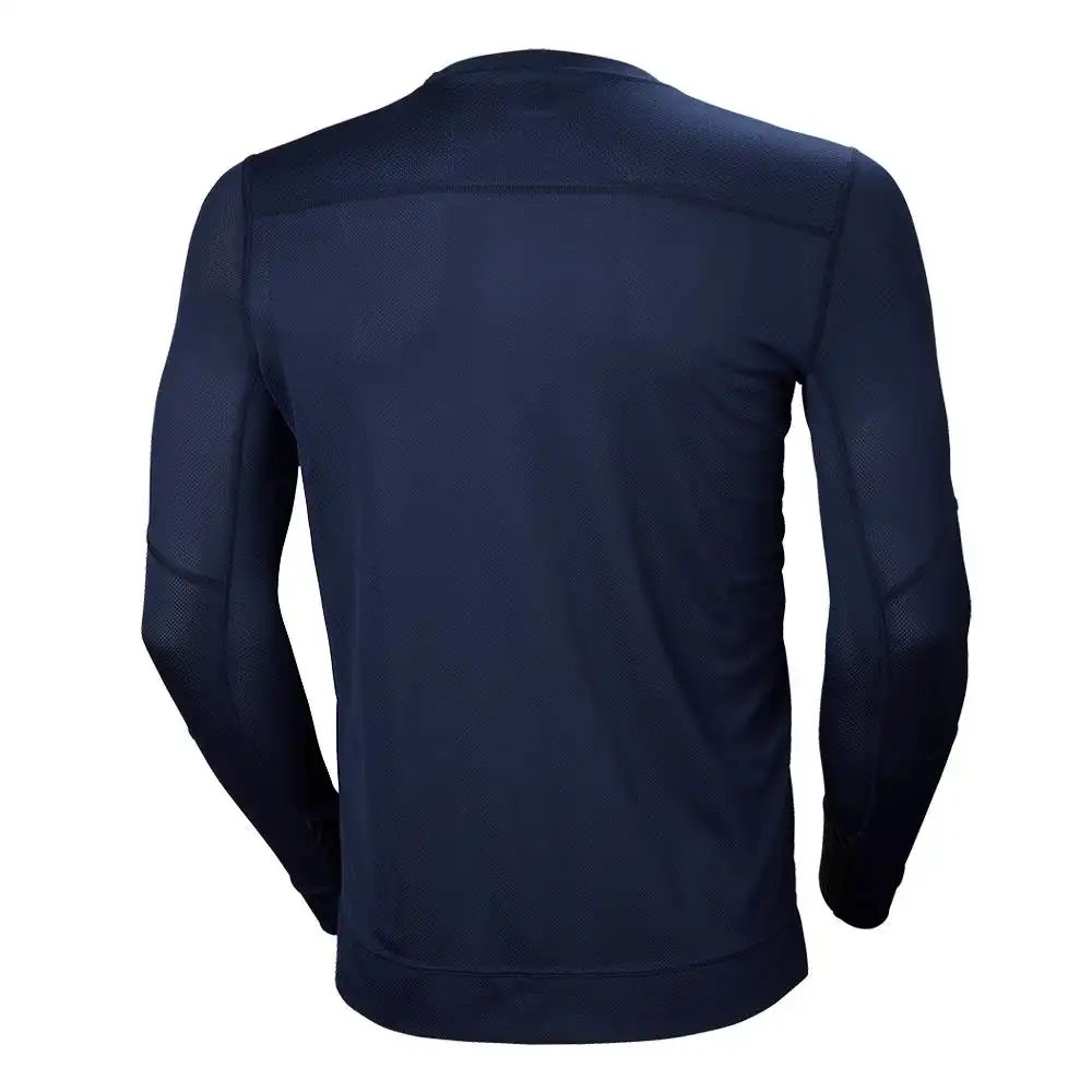 Langarm-Shirt "LIFA CREWNECK" in navy, 4XL - Thumbnail 2