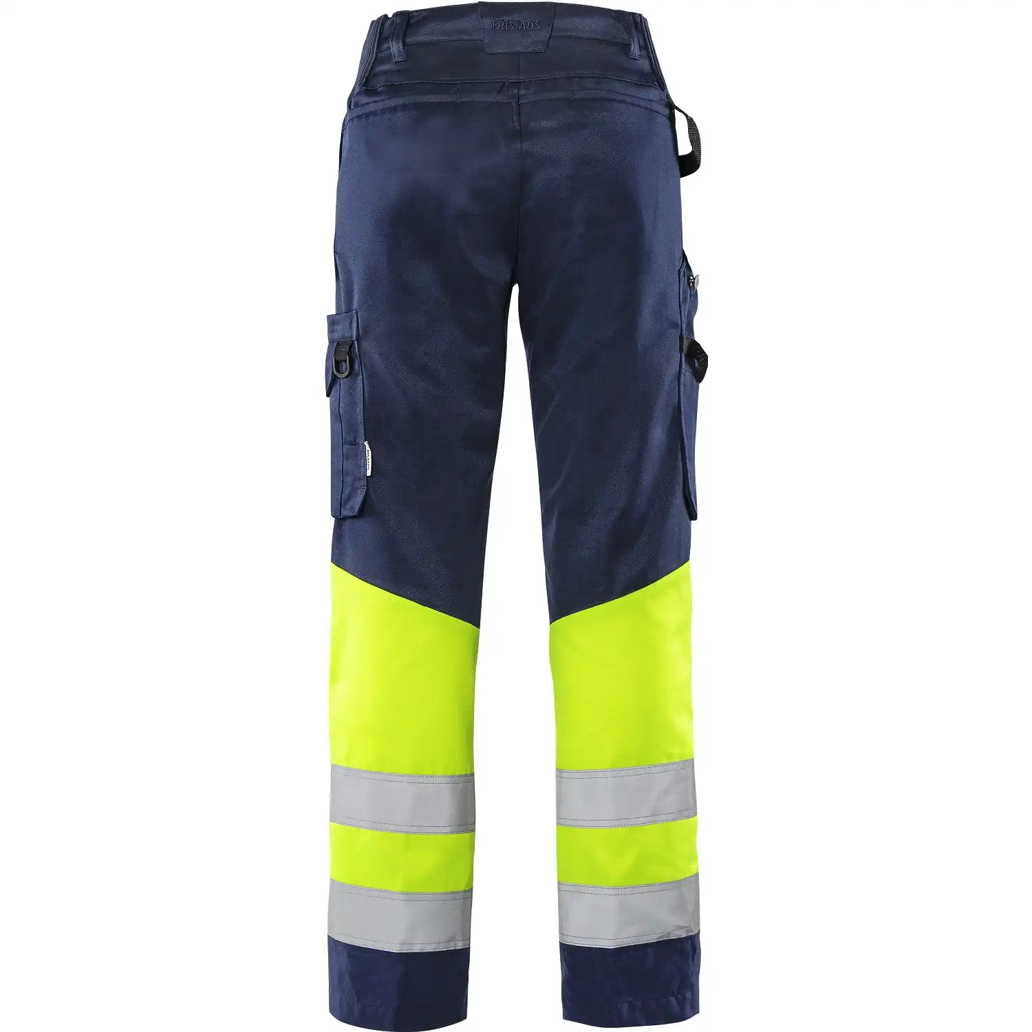 Damen Warnschutz Bundhose Kl. 1 "2652 GPLU" Green Trofta in gelb/marine, R34 - Thumbnail 2