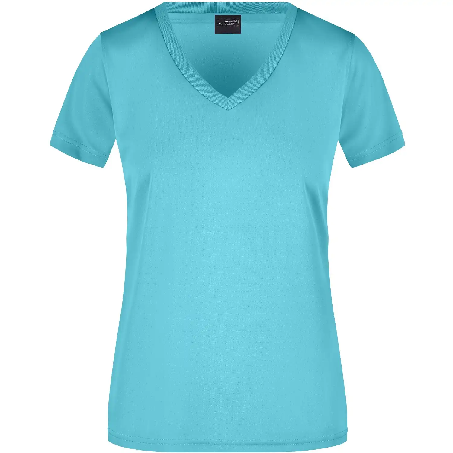 Damen Active-V-Shirt "JN735" in pacific, L - Bild 1