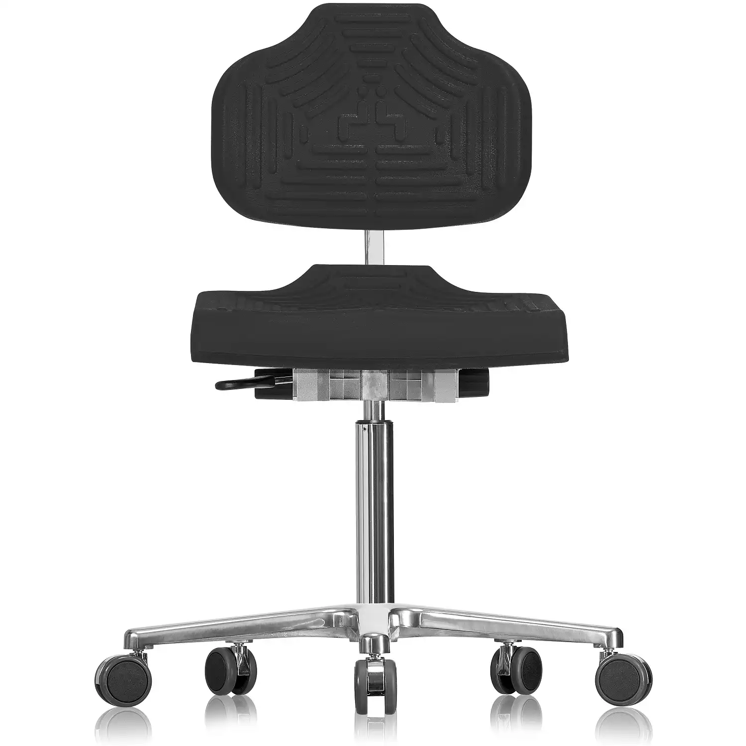 Arbeitsstuhl "WS 1220 E" Classic schwarz - Bild 1