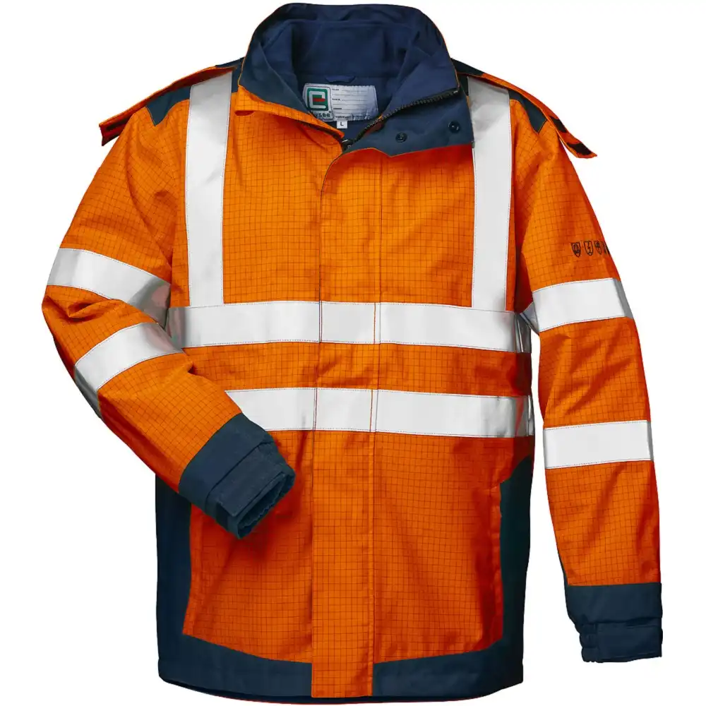 Multinorm-Parka 3in1 in orange/marine, S - Thumbnail 1