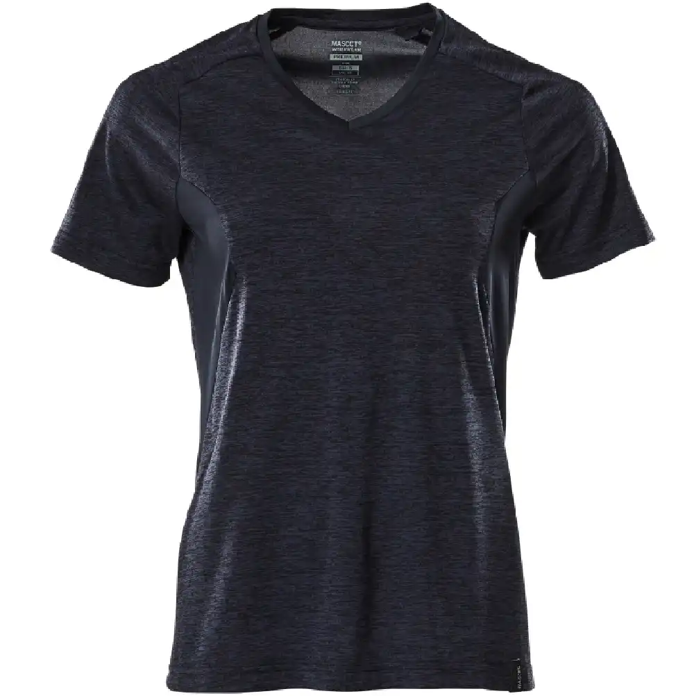 Damen T-Shirt mit COOLMAX® Pro "ACCELERATE" in schwarzblau, XXL - Thumbnail 1