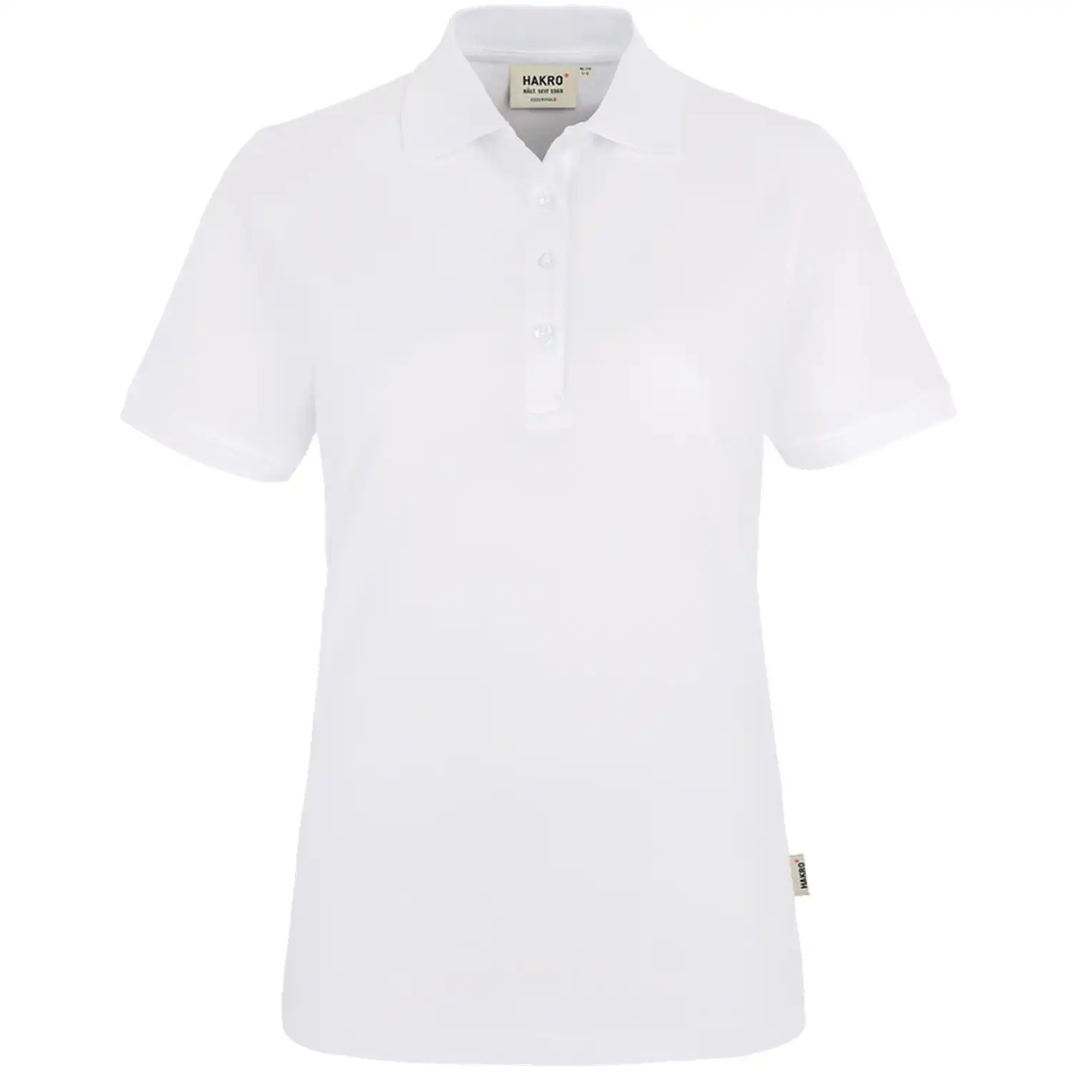 Damen-Poloshirt "CLASSIC" 110 in M, Weiß - Bild 1