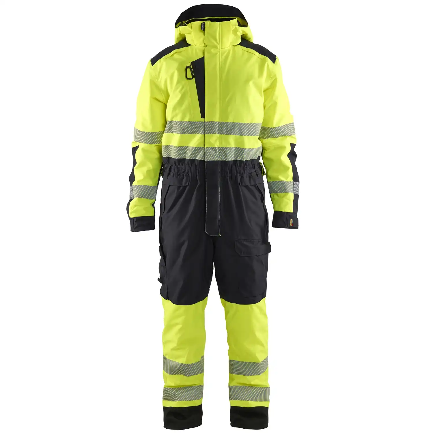 Warnschutz Winteroverall Kl. 3 "6725" in gelb/schwarz, 3XL - Thumbnail 1