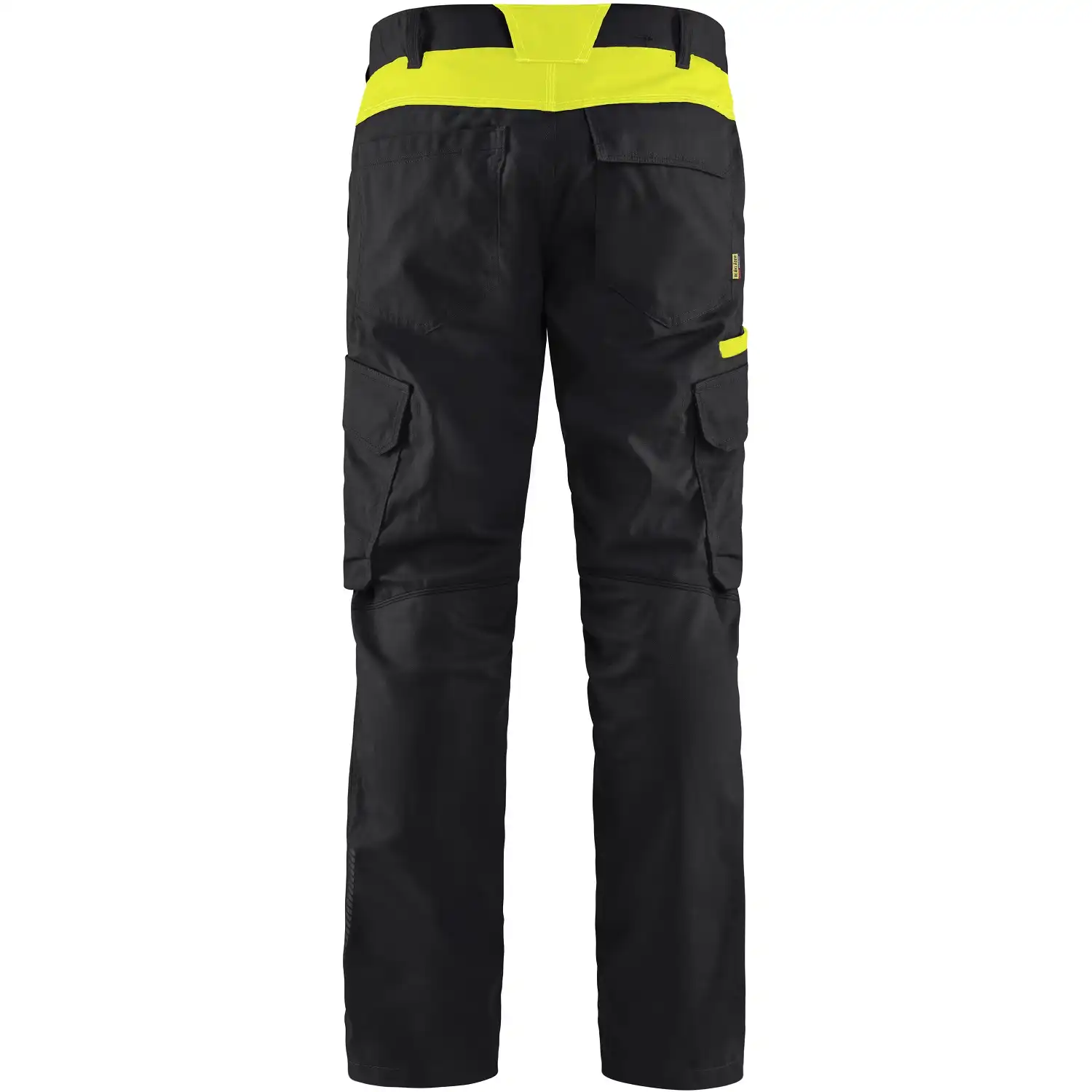 Stretch Bundhose "1444" Industrie in schwarz/gelb, C144 - Thumbnail 2