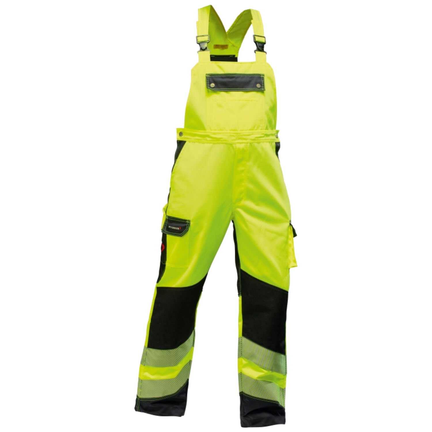 Latzhose "StretchZone®" in neongelb, 42 - Bild 1