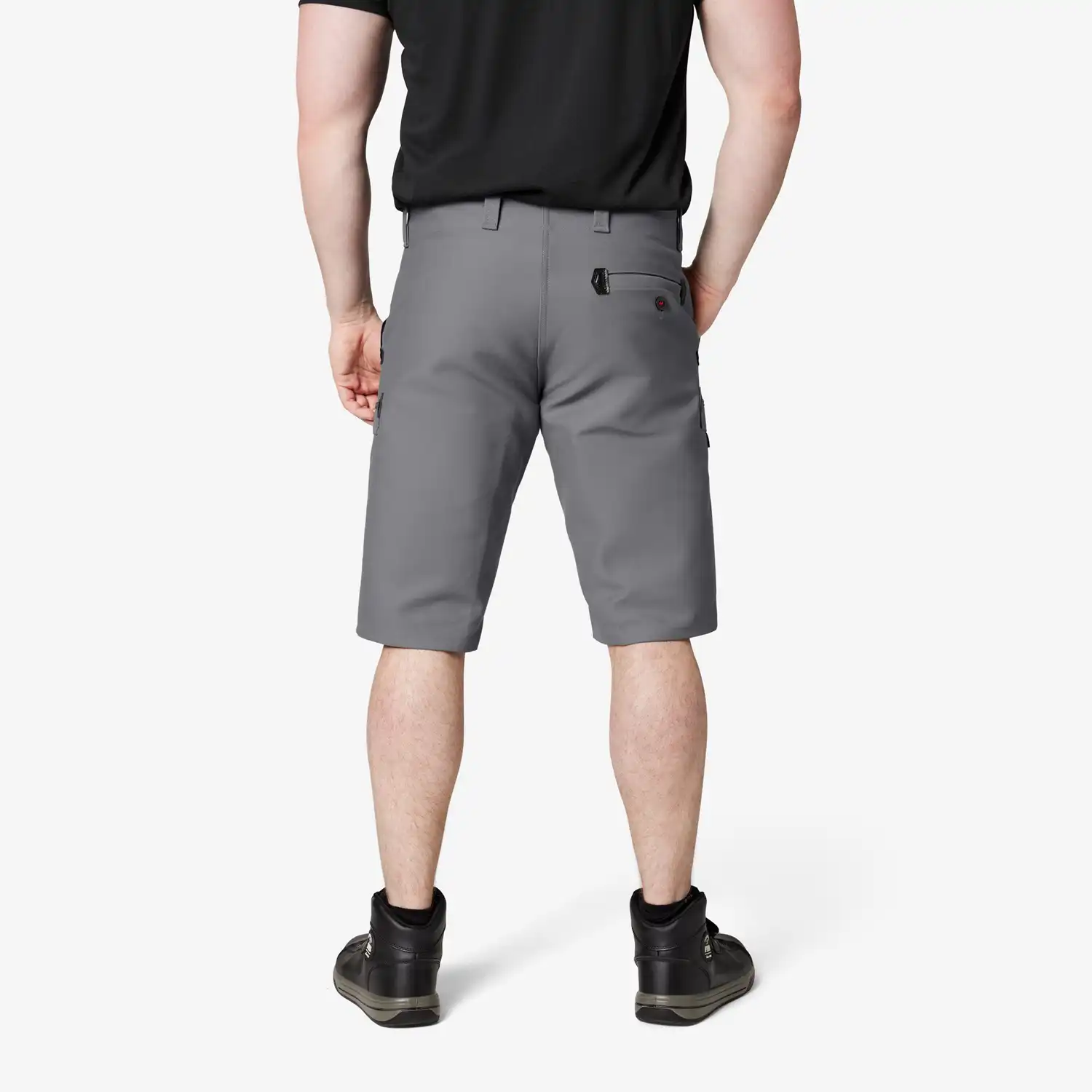 Zunft Bermuda Zwirn Doppel Pilot "JOCHEN" in grau, 42 - Thumbnail 2