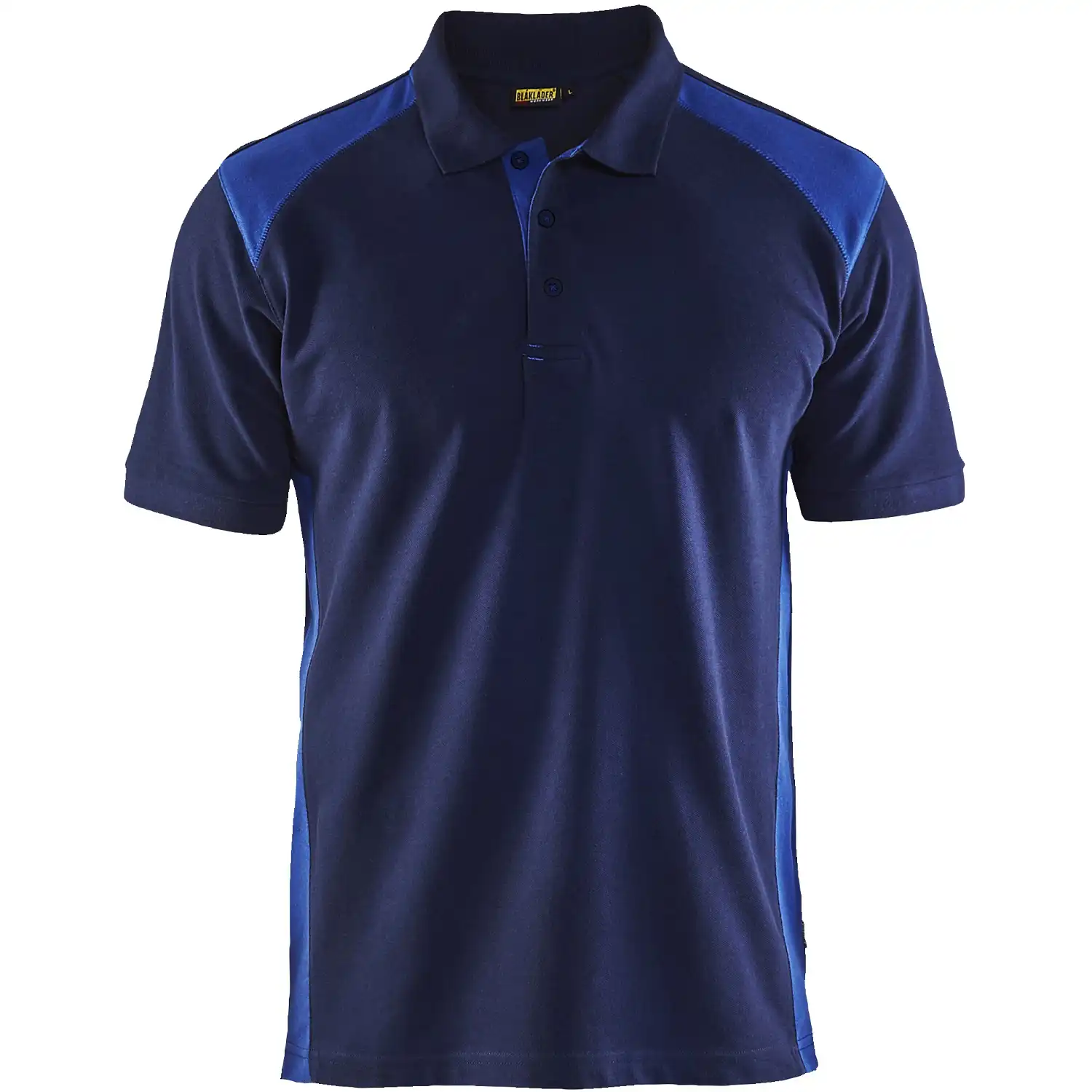 Polo-Shirt "3324" in marine/kornblau, XXL - Thumbnail 1