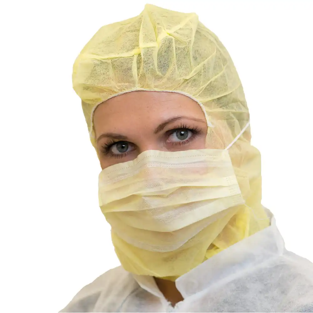 Astronautenhauben gelb | 1000 Stk. pro Karton - Thumbnail 1