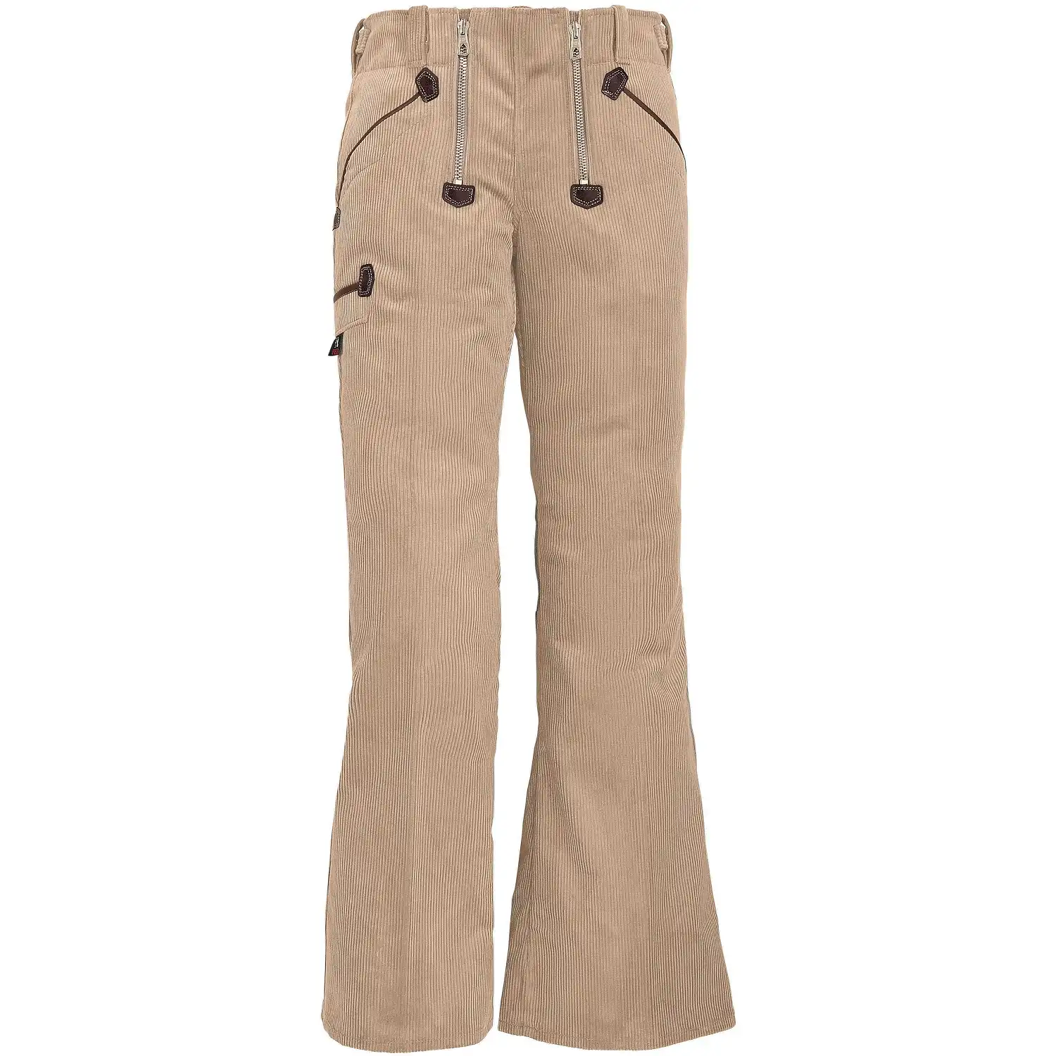 Damen Zunfthose mit Schlag Genuacord "PAULINE" in beige, 38 - Bild 1