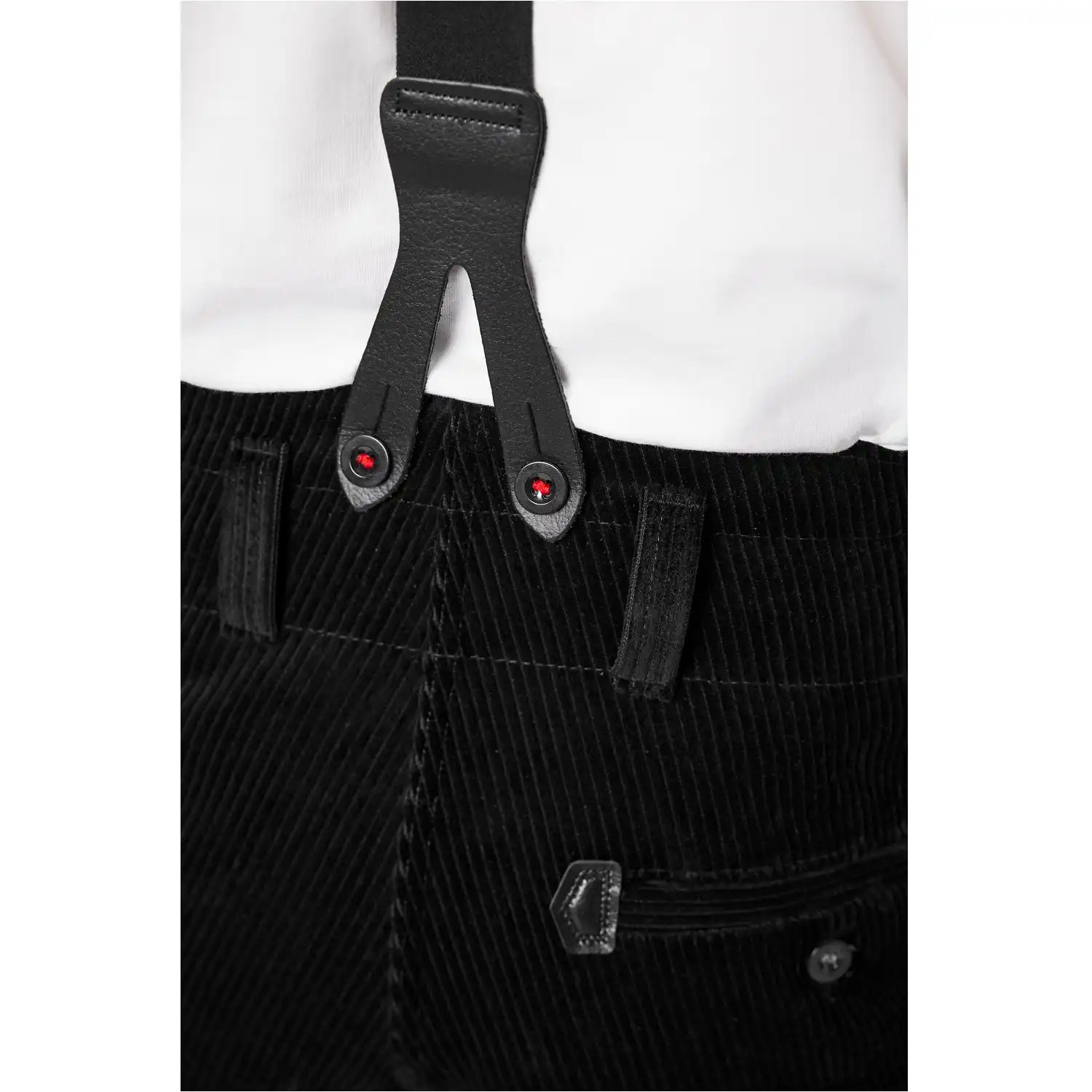 Hosenträger mit Lederpatten "BODO" 120cm - Thumbnail 4