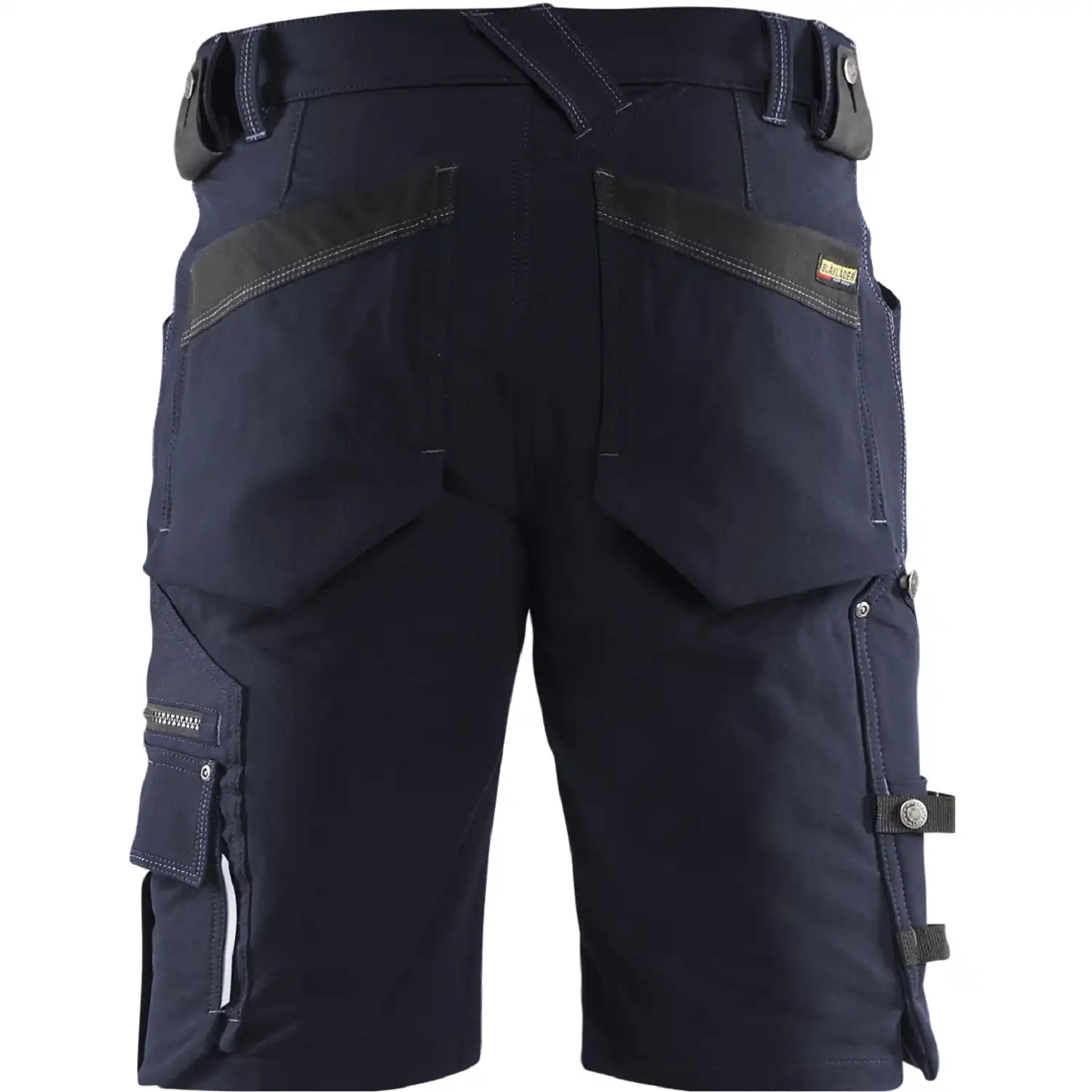 Stretch Shorts "1987" X1900 in Dunkelmarine/Schwarz, C52 - Thumbnail 2