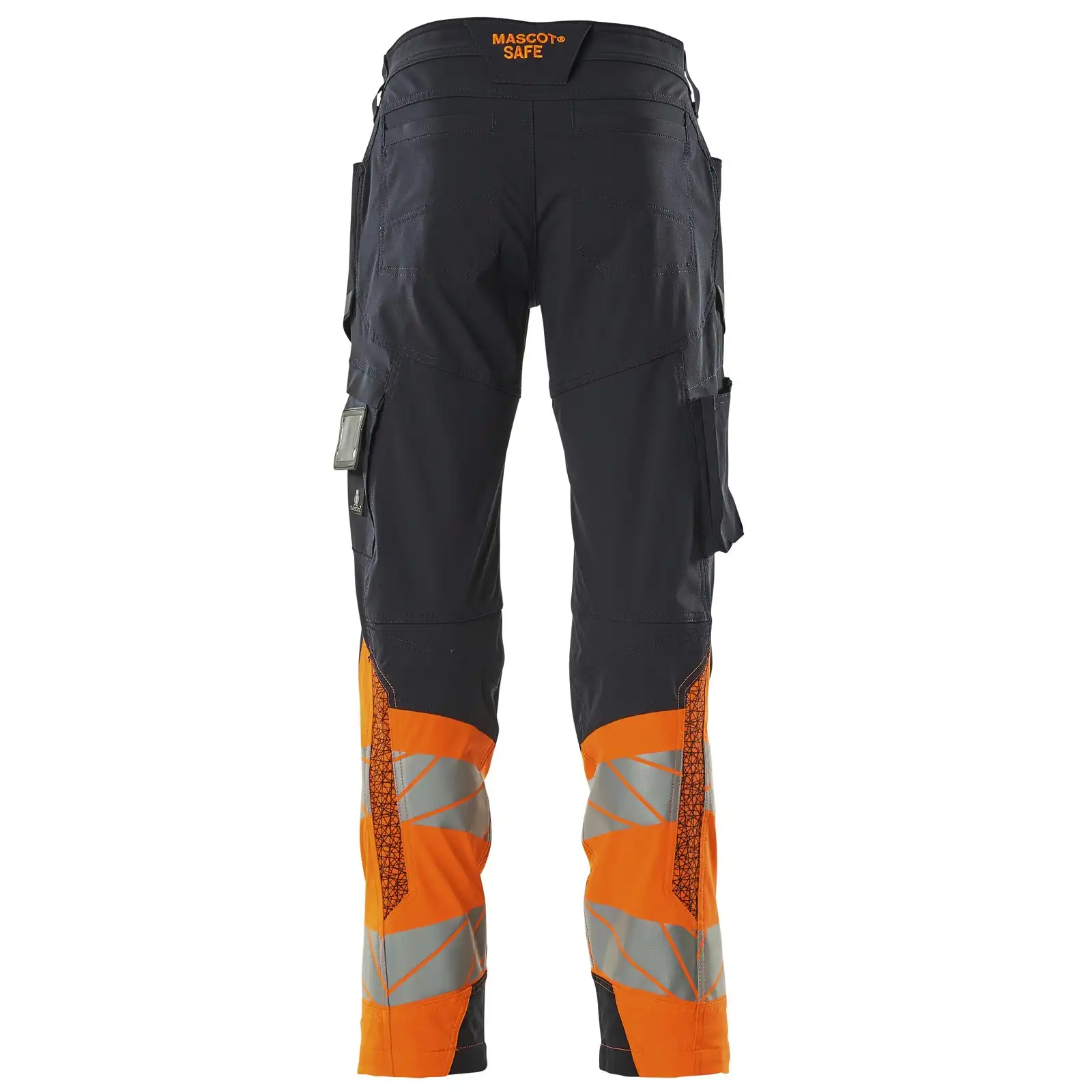 Warnschutz Stretch Bundhose leicht Kl. 1 "ACCELERATE SAFE" in schwarzblau/orange, 76C46 (EU 23) - Thumbnail 2