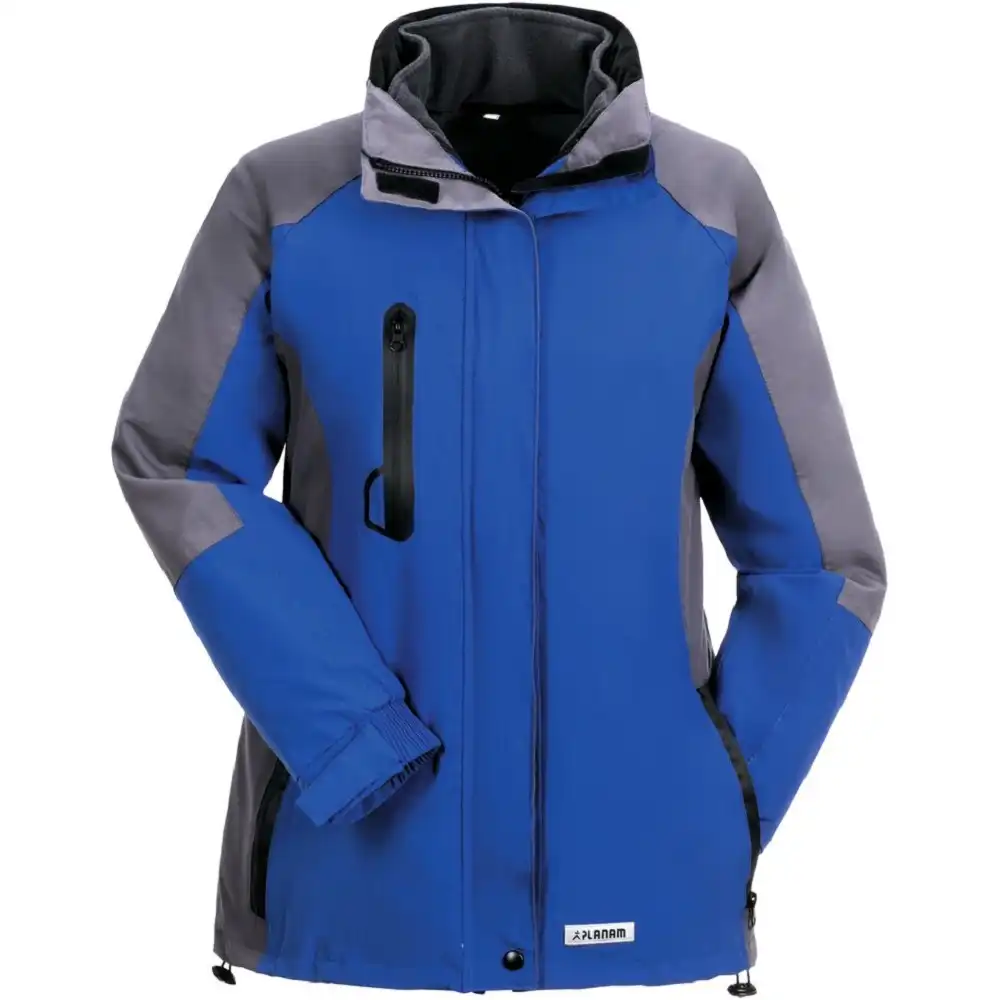 Damen Winterjacke "SHAPE" Outdoor in kornblau/grau, L - Thumbnail 1