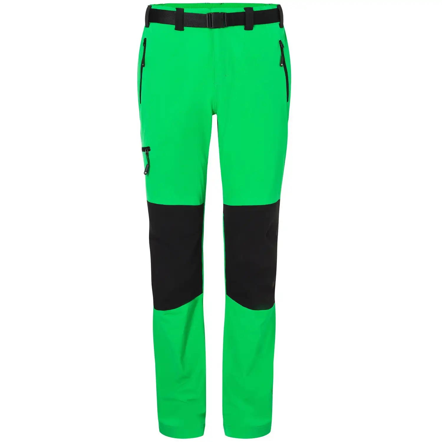 Trekking Hose "JN1206" in fern-green/black, S - Thumbnail 1