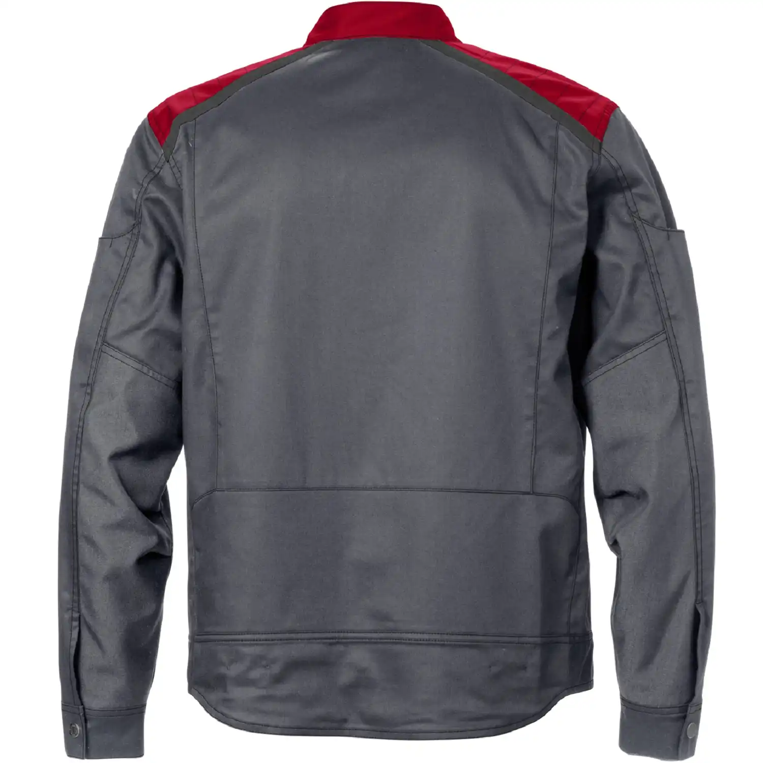 Bundjacke "4555 STFP" Fusion Skarup in grau/rot, XS - Thumbnail 2